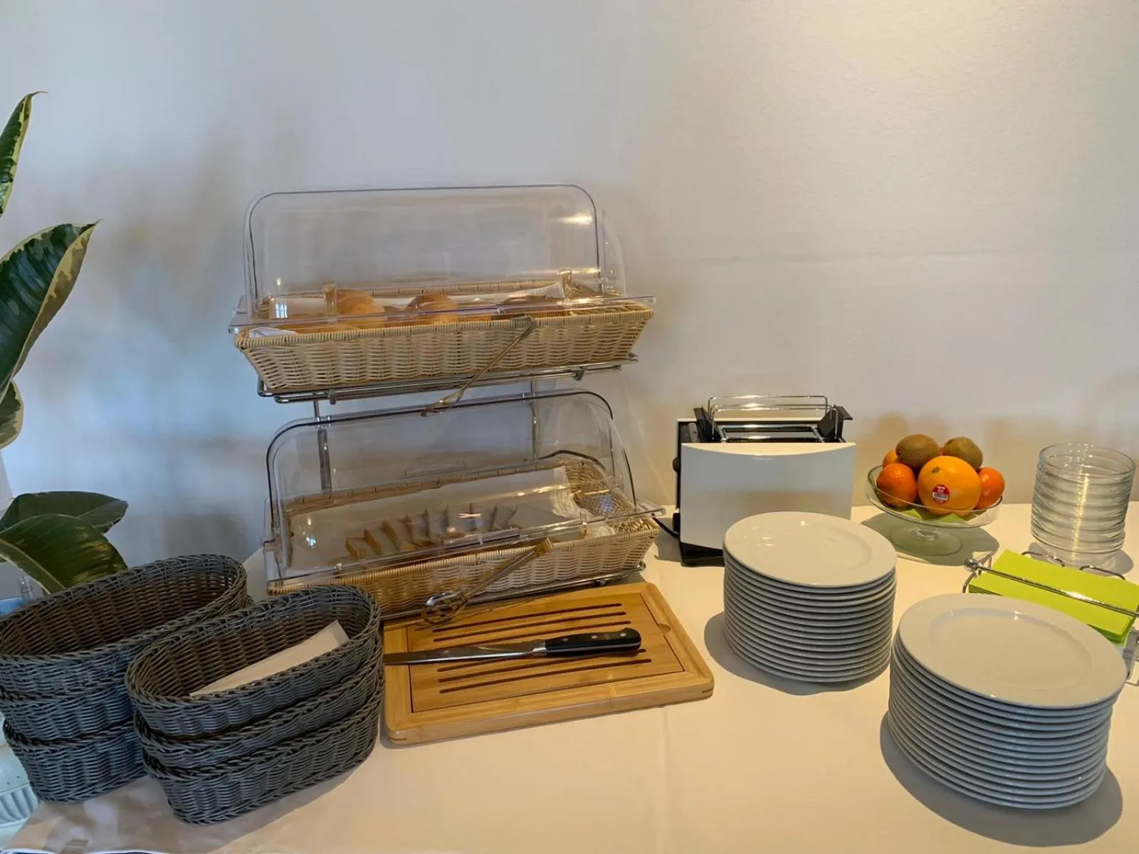 Buffet breakfast in Hotel Hennesburg