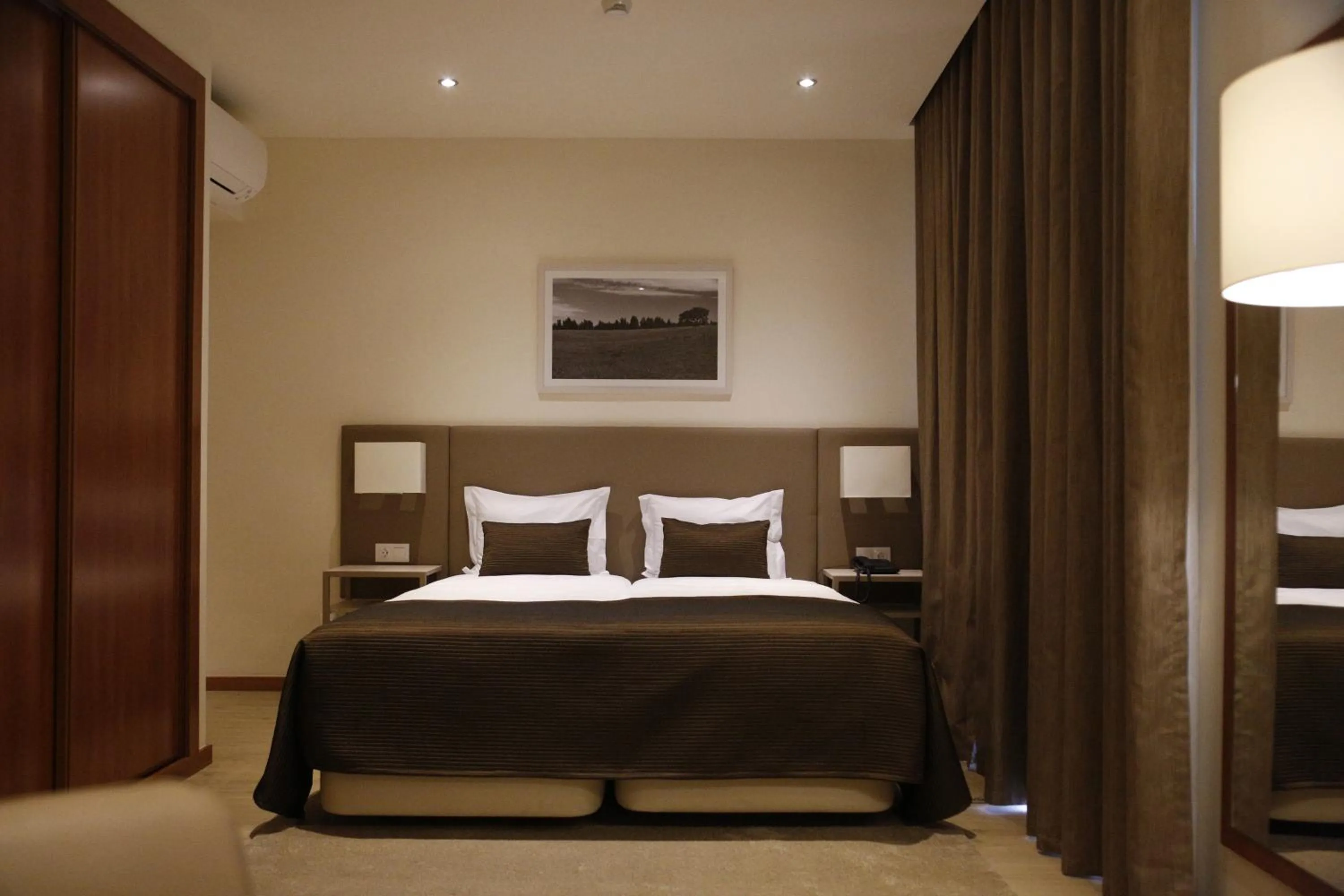 Bed in Hotel Ponte Sor