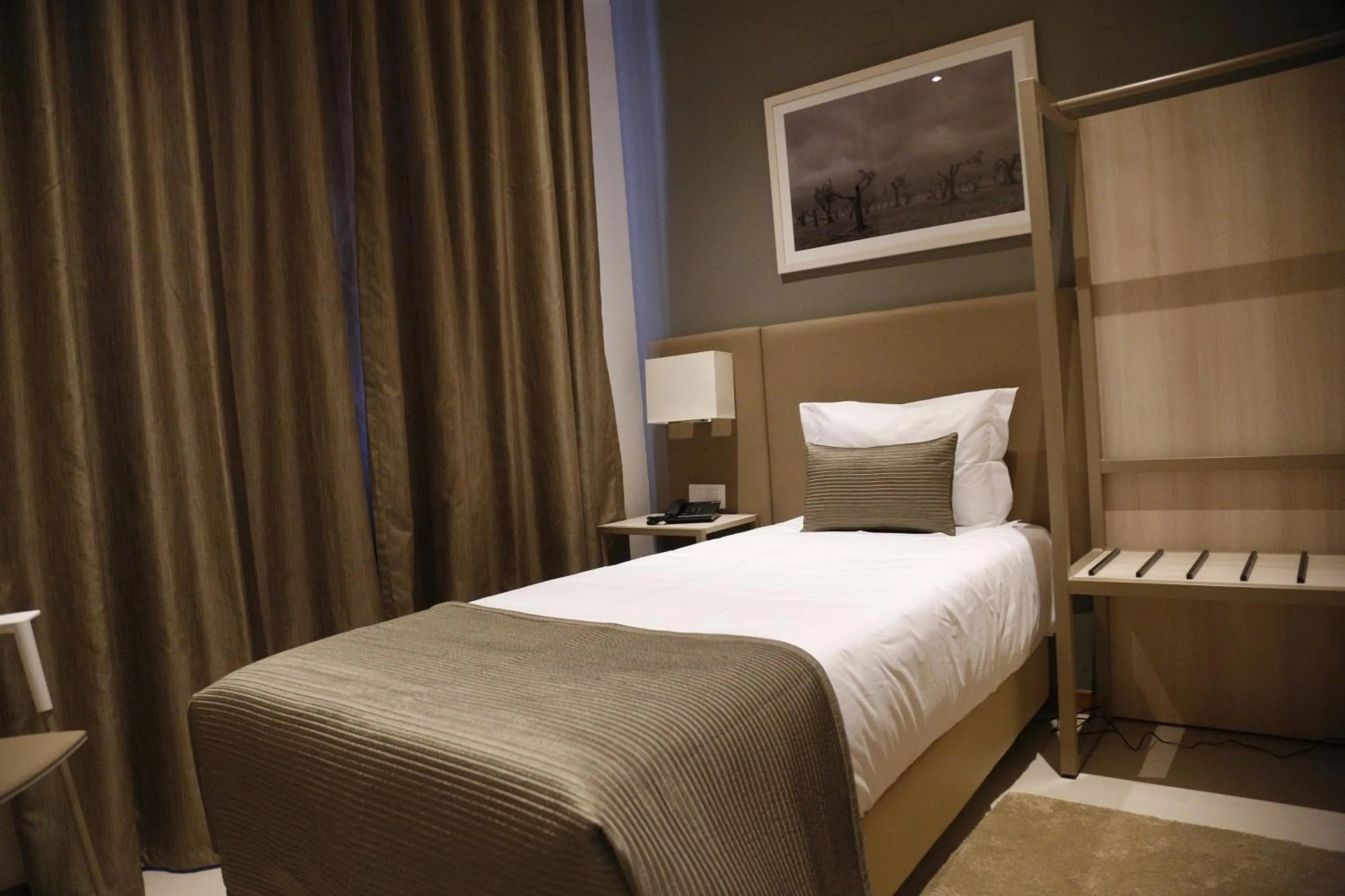 Bed in Hotel Ponte Sor