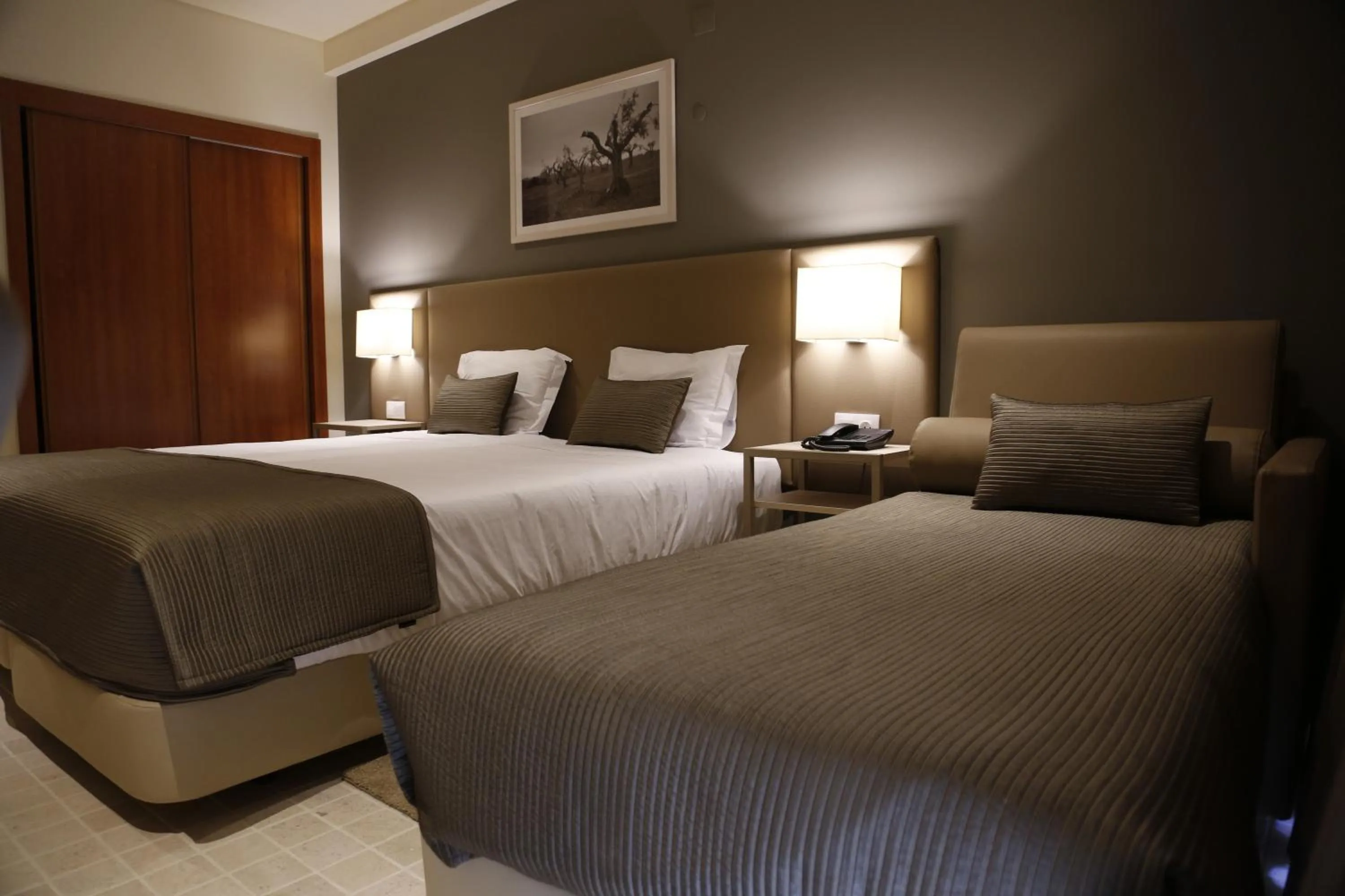 Bed in Hotel Ponte Sor