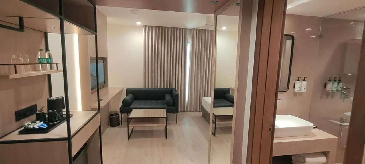 Seating area in GeeKay Millenniaa