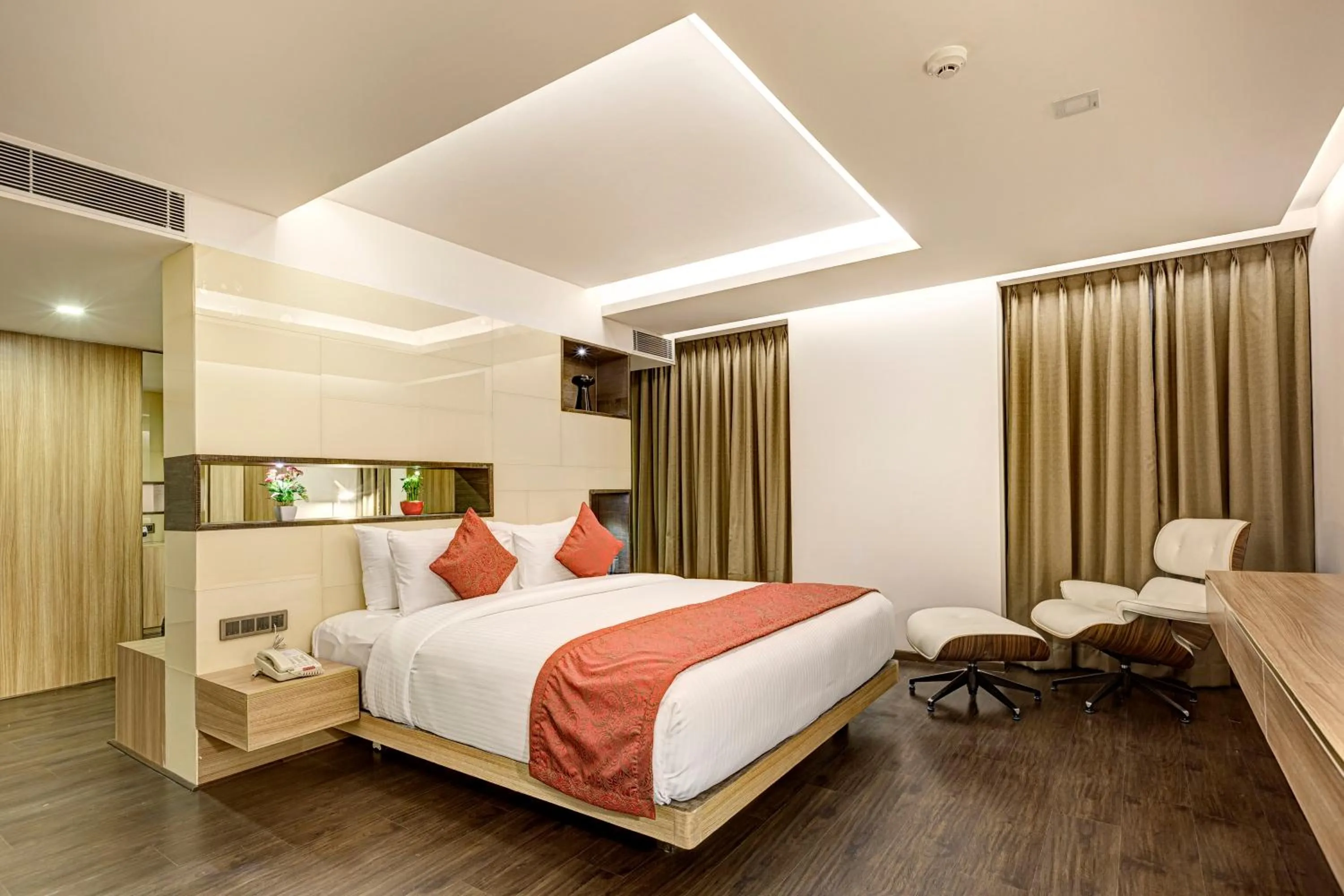 Photo of the whole room, Bed in Attide Hotel