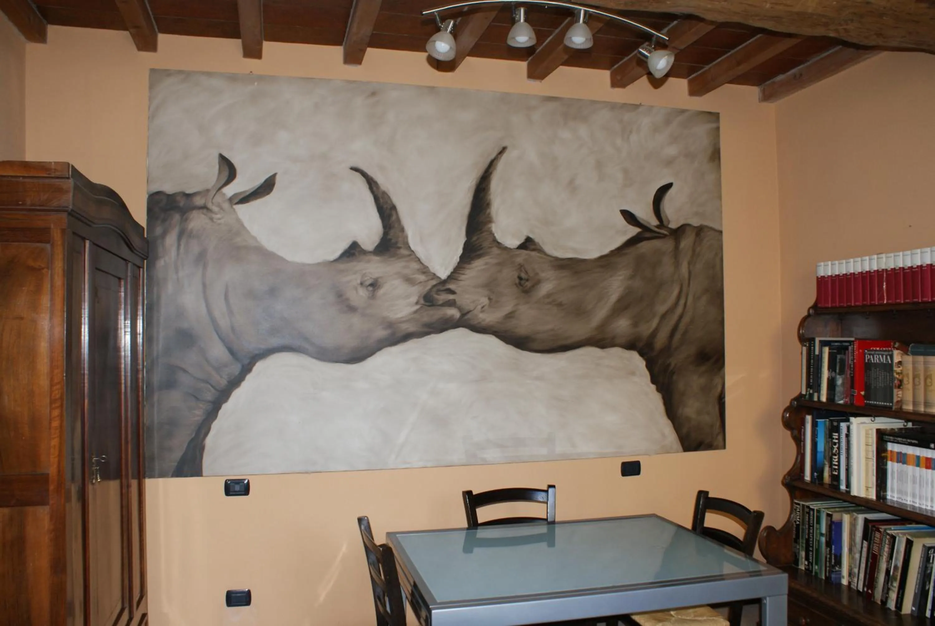 Decorative detail in B&B Sant'Antonio