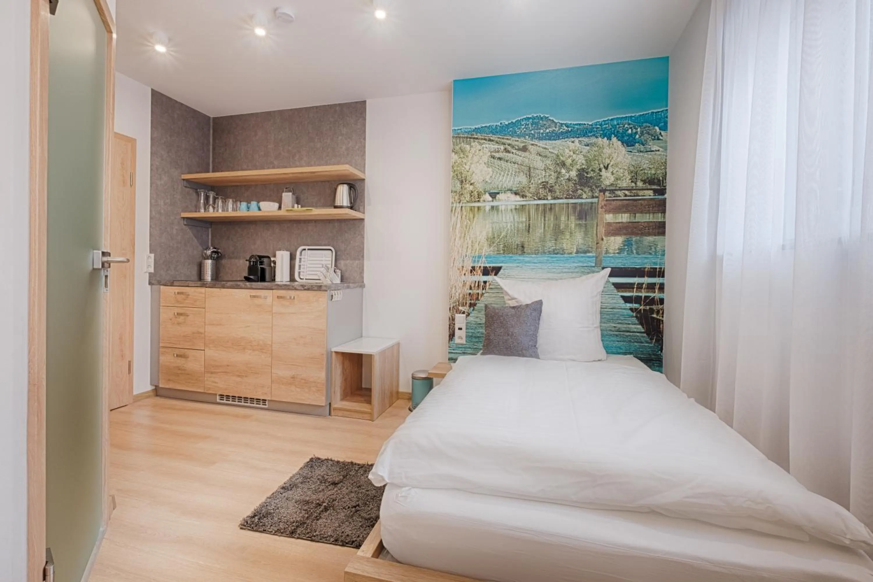 Bed in Pension Breitenauer See