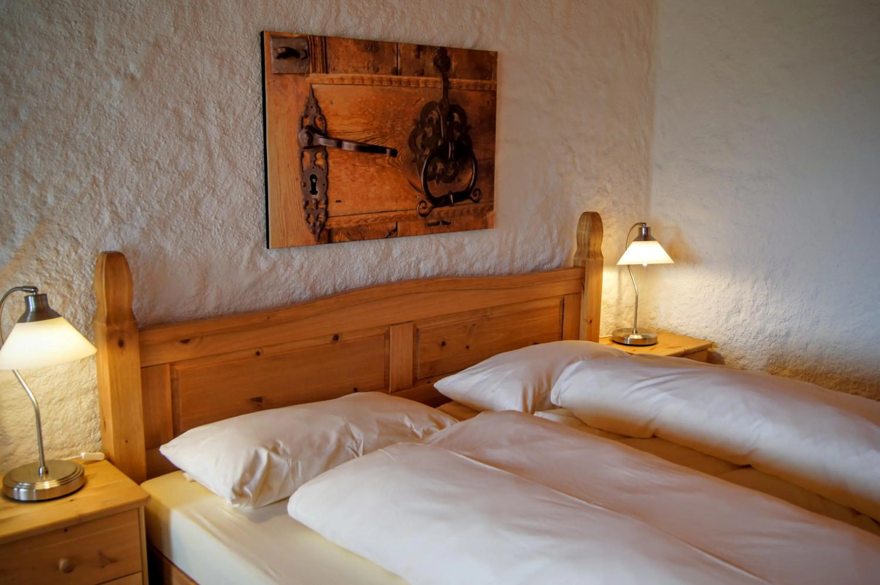 Bed in Bavarian Holiday Hideaway