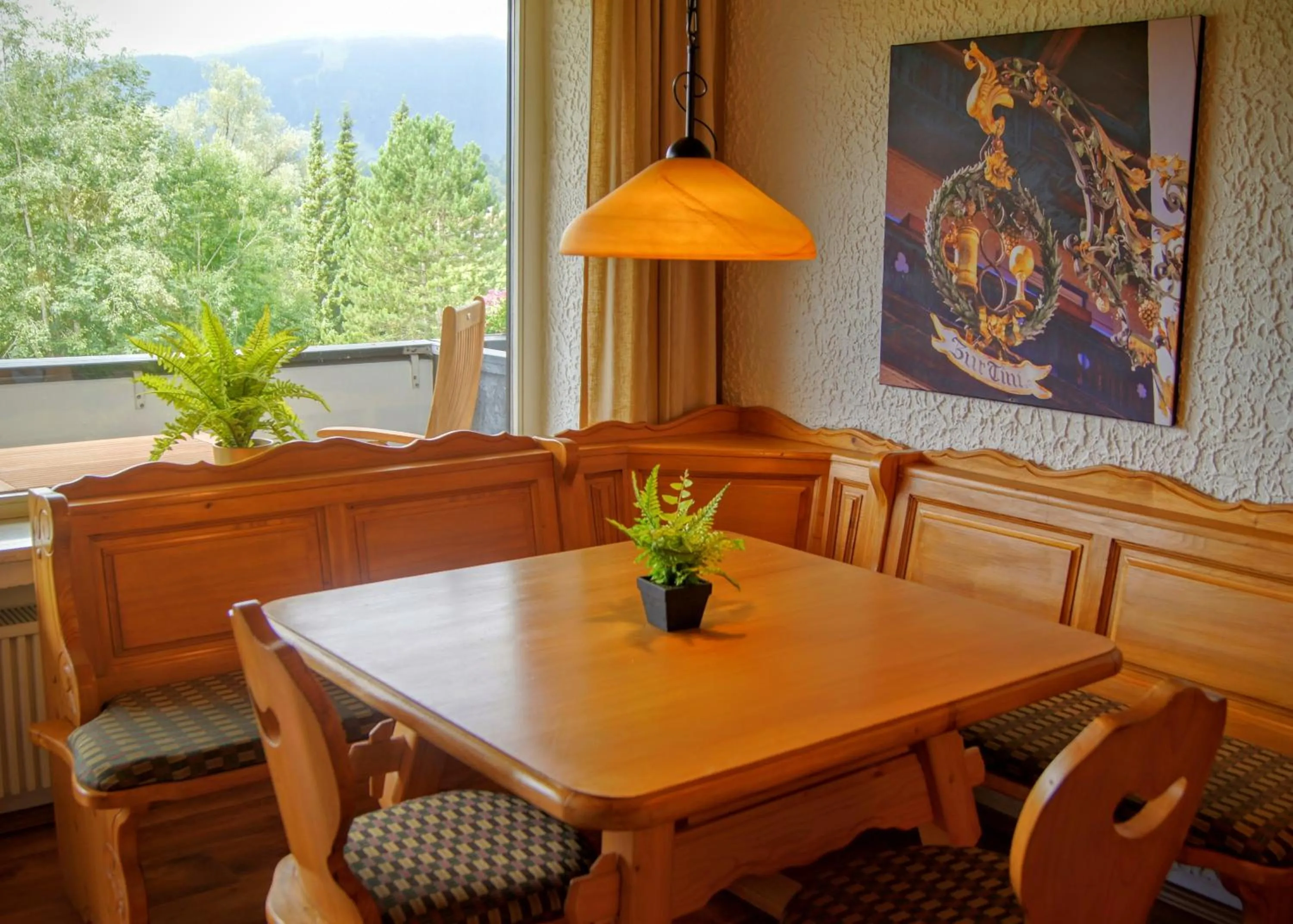 Dining area in Bavarian Holiday Hideaway