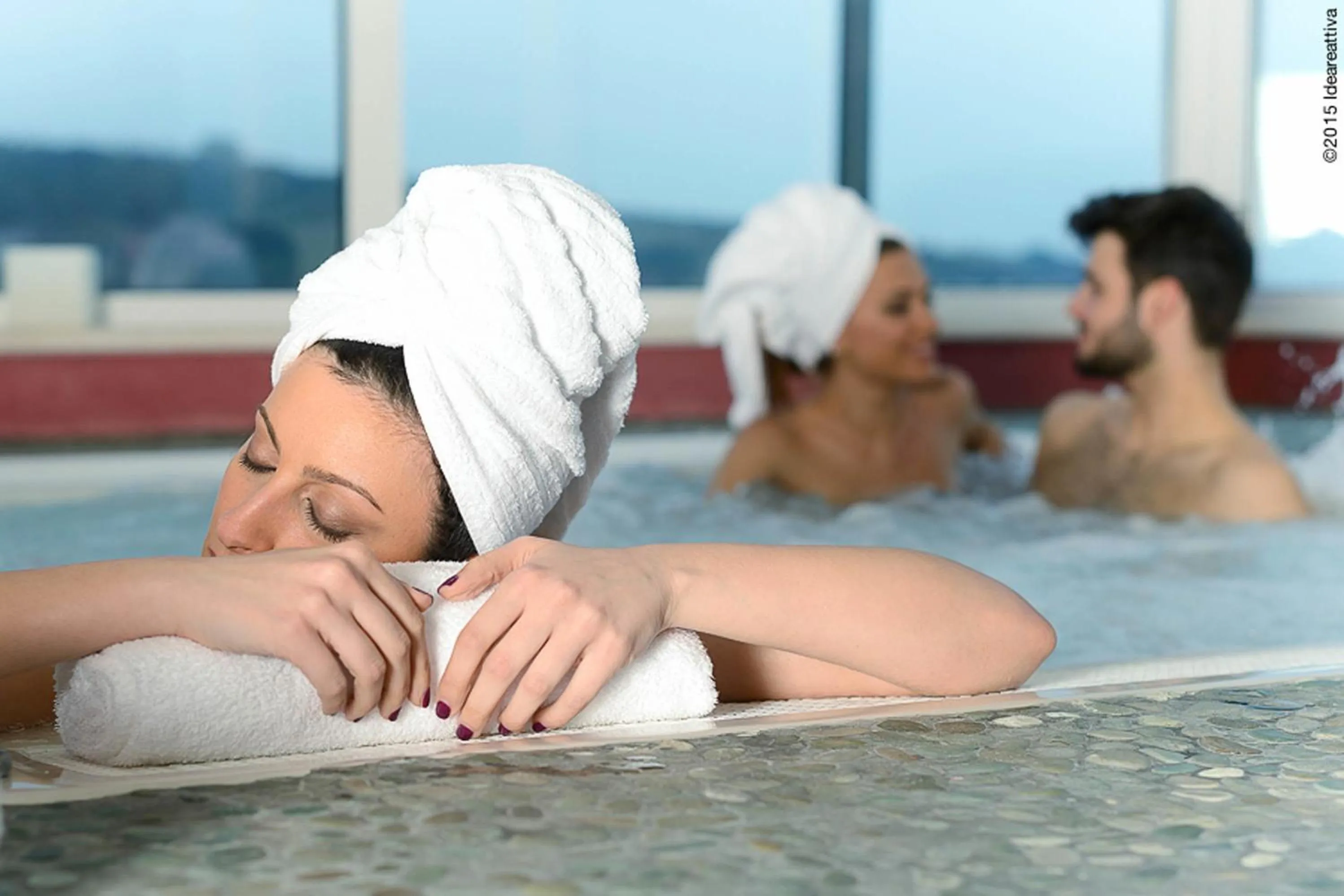 Hot Tub in Villa Susanna Degli Ulivi - Resort & Spa