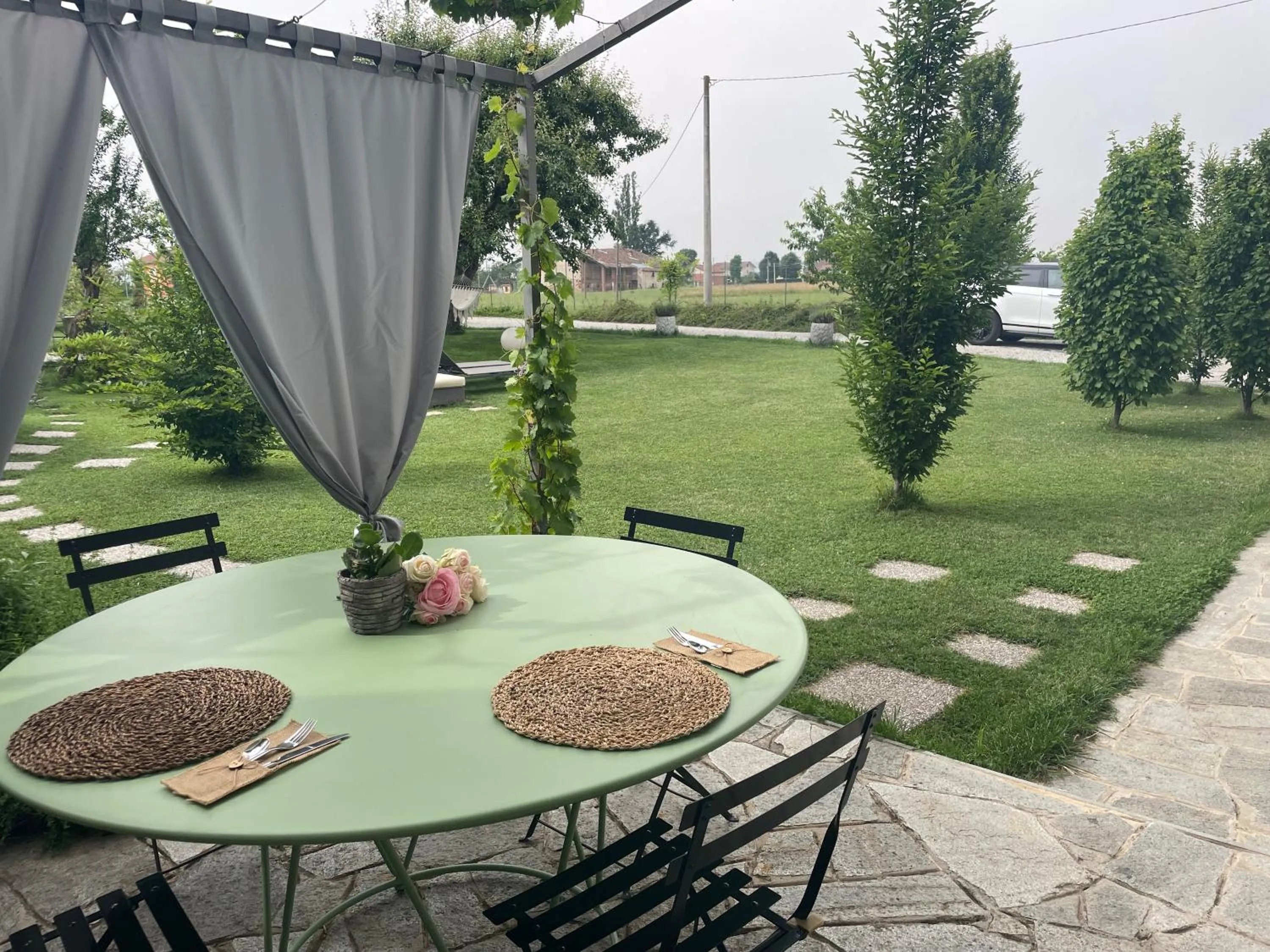 Garden view in Casa La Preziosa