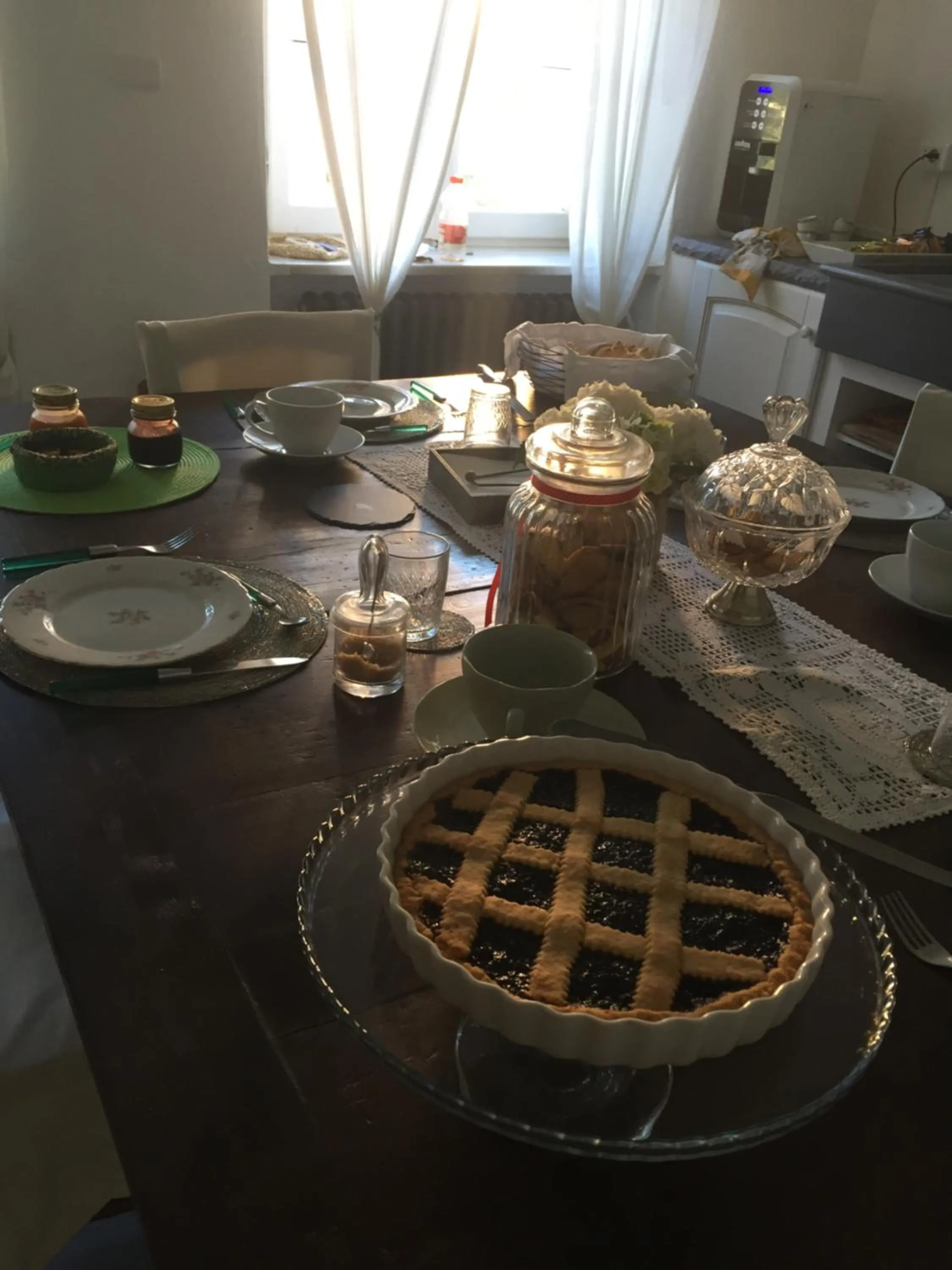 Continental breakfast in Casa La Preziosa