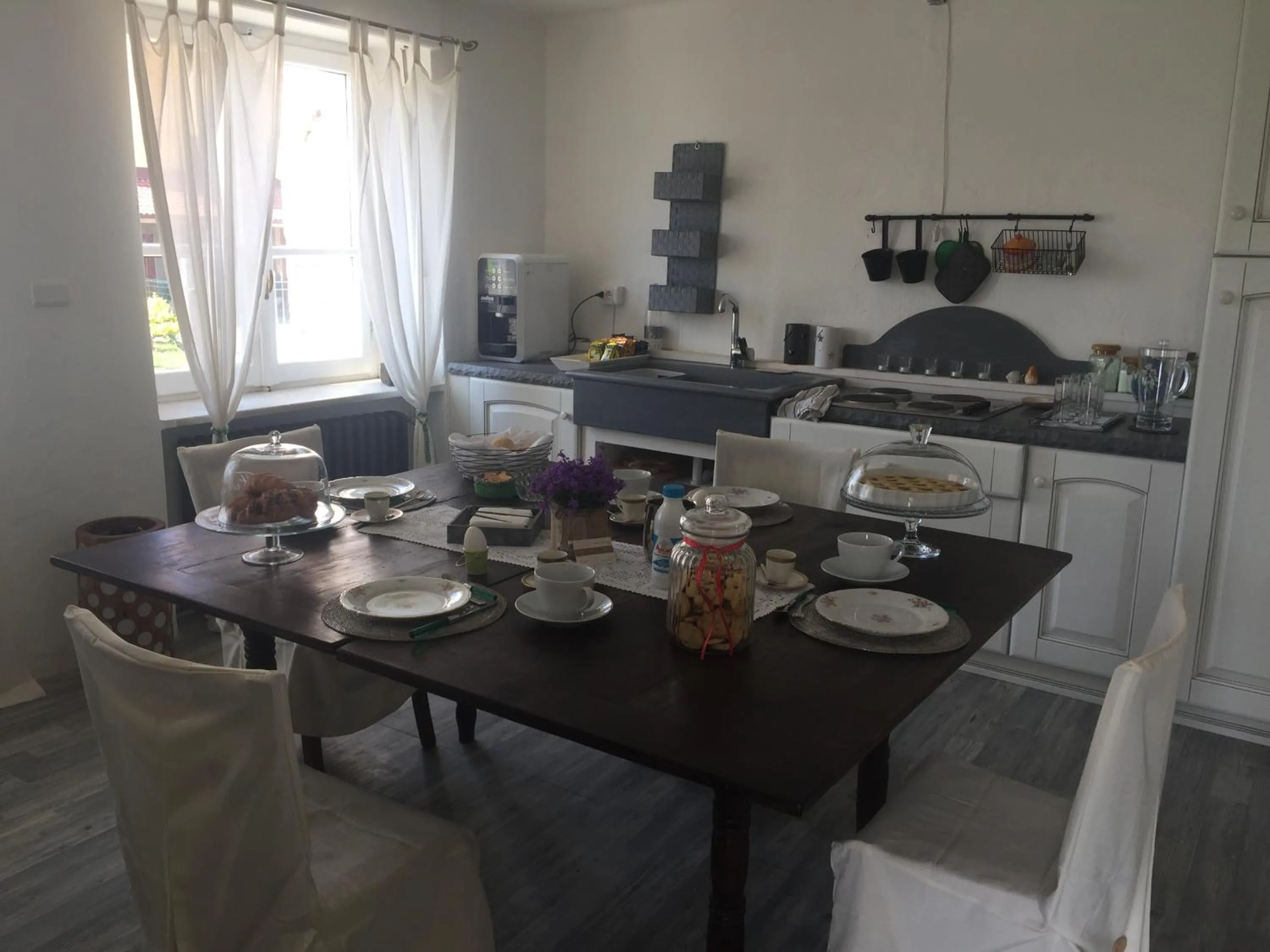 Food and drinks in Casa La Preziosa