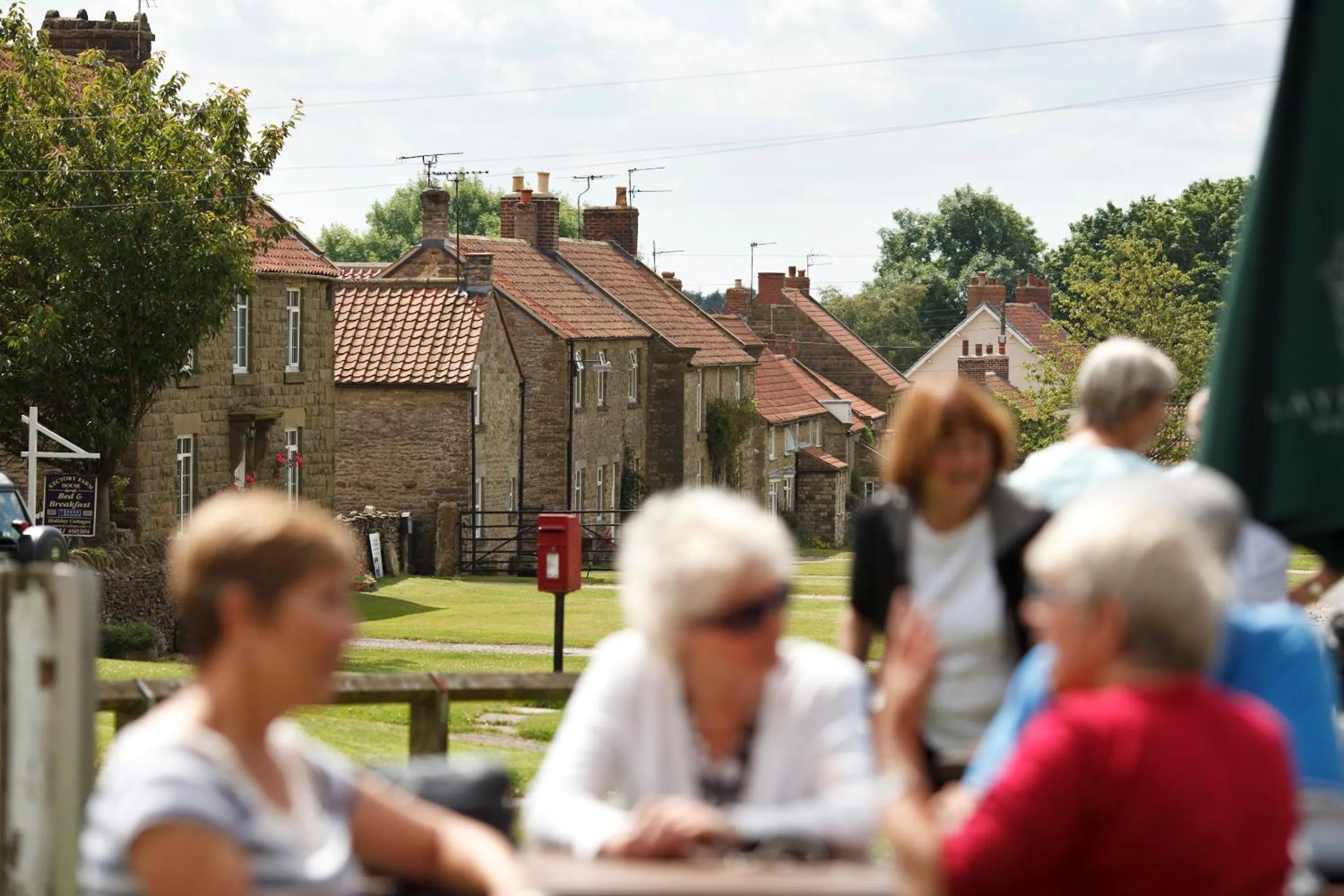 People in The Horseshoe Country Inn