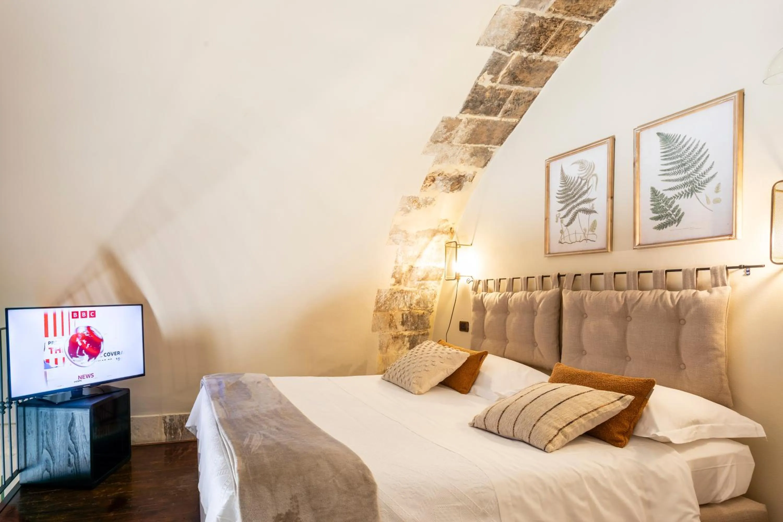 Bedroom, Bed in Relais Torre Marabino