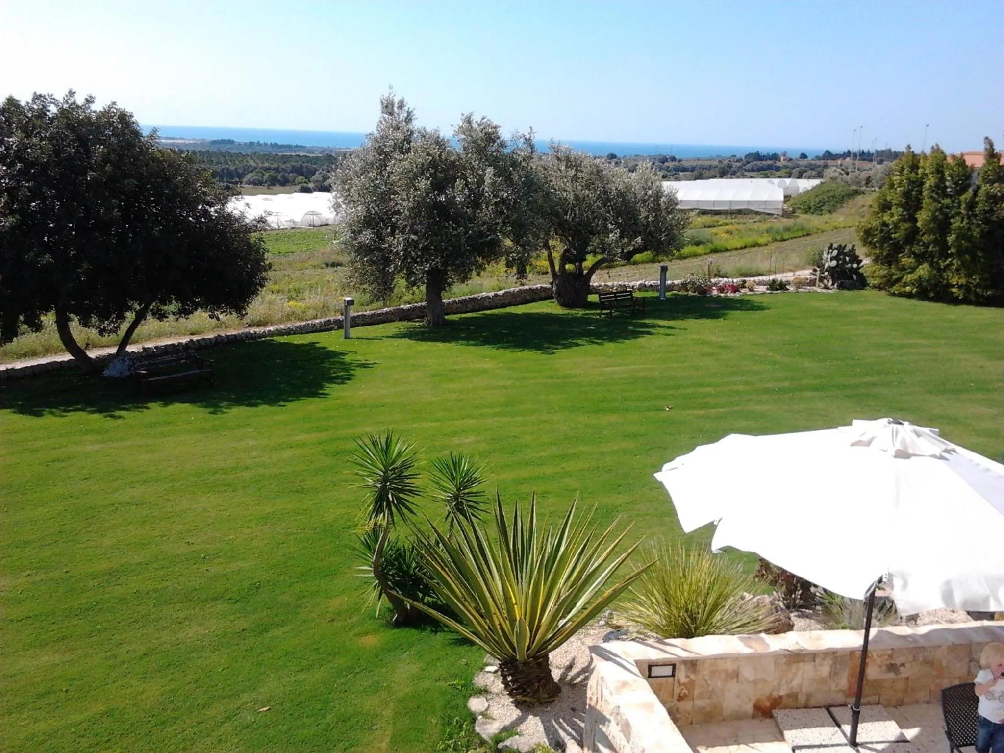 Garden in Relais Torre Marabino