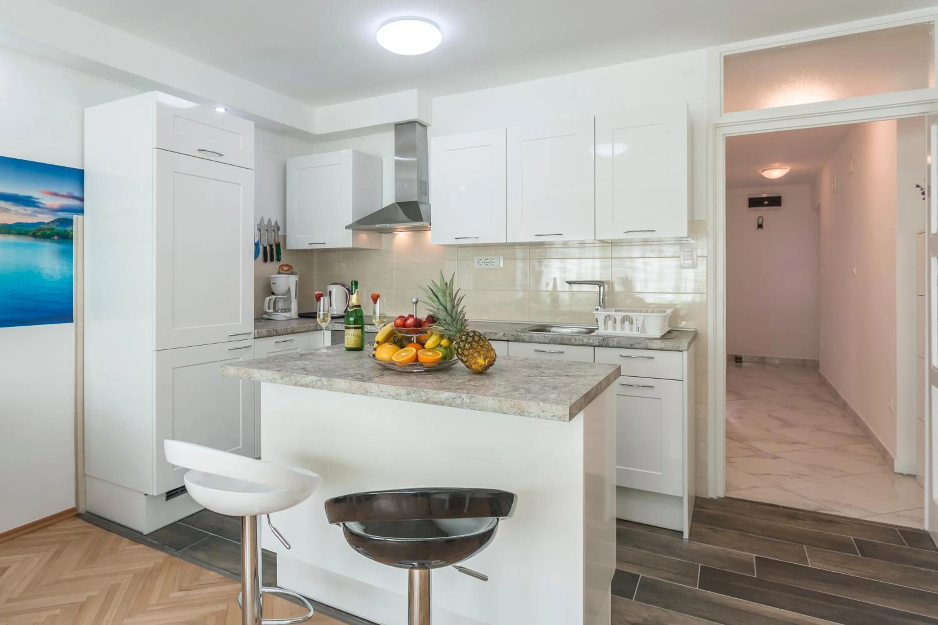 Coffee/tea facilities in Apartment Petro Oldtown