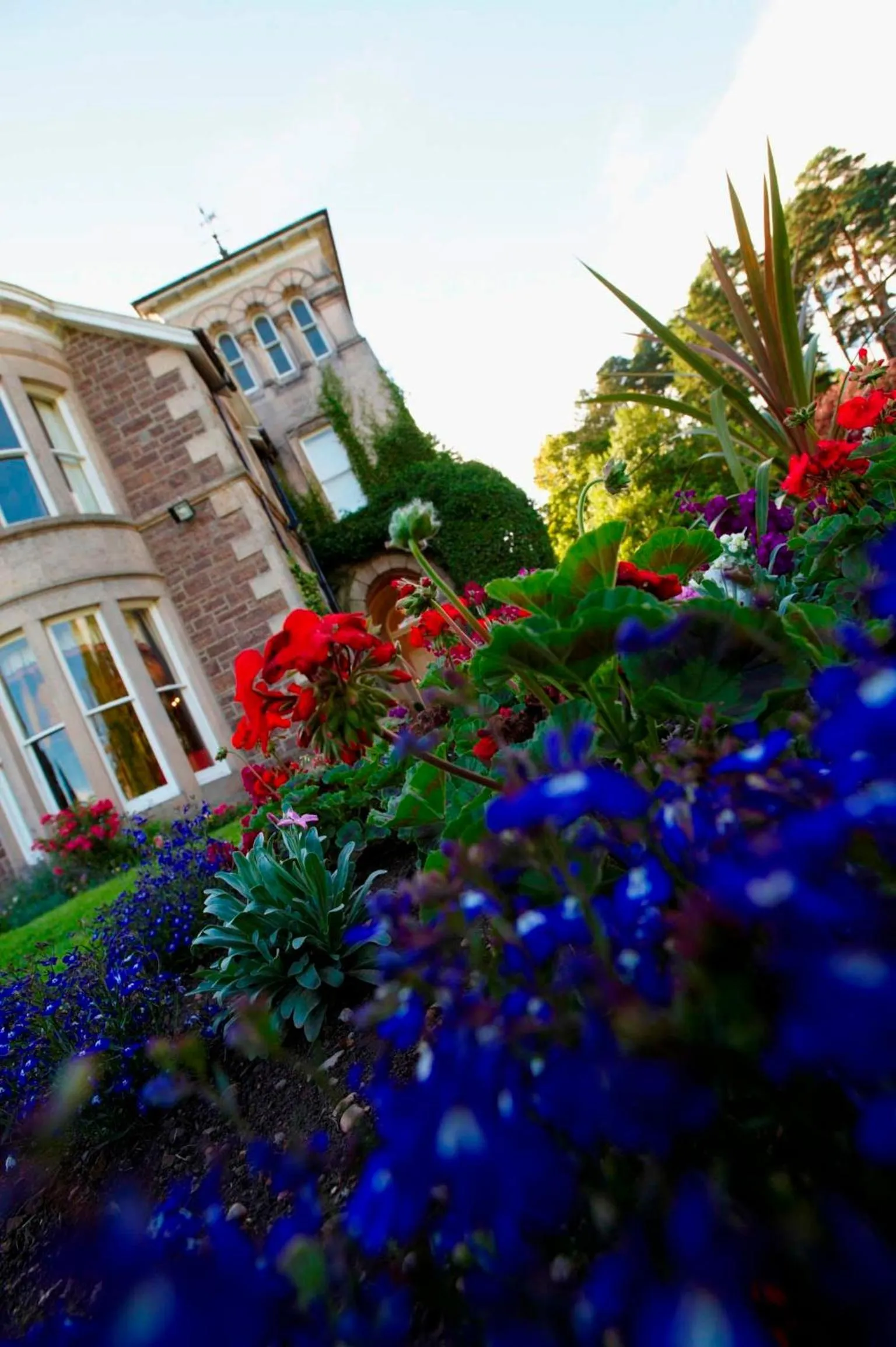 Garden in Loch Ness Country House Hotel