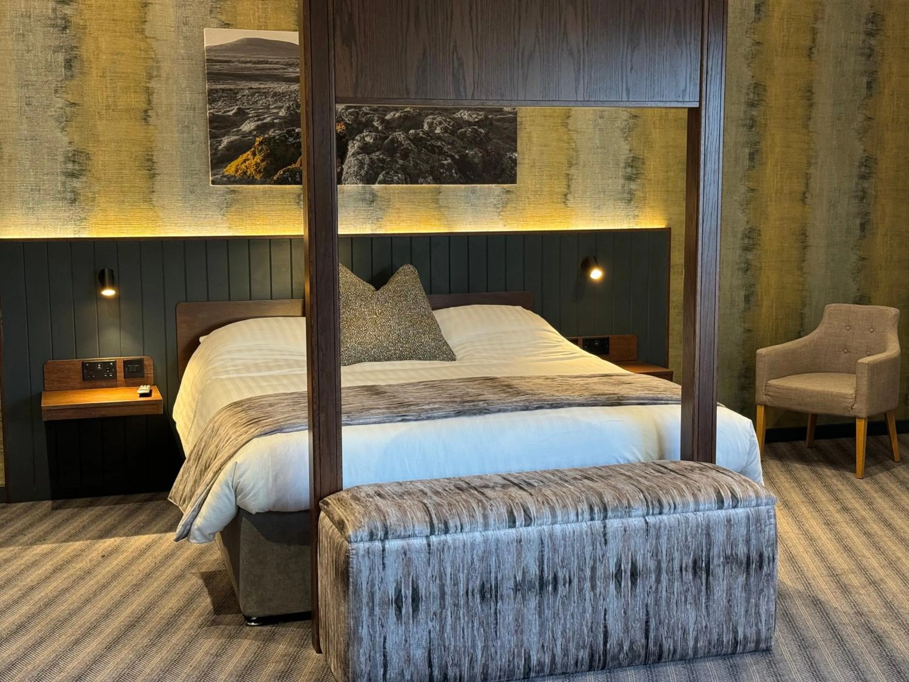 Bed in Hotel Nineteen