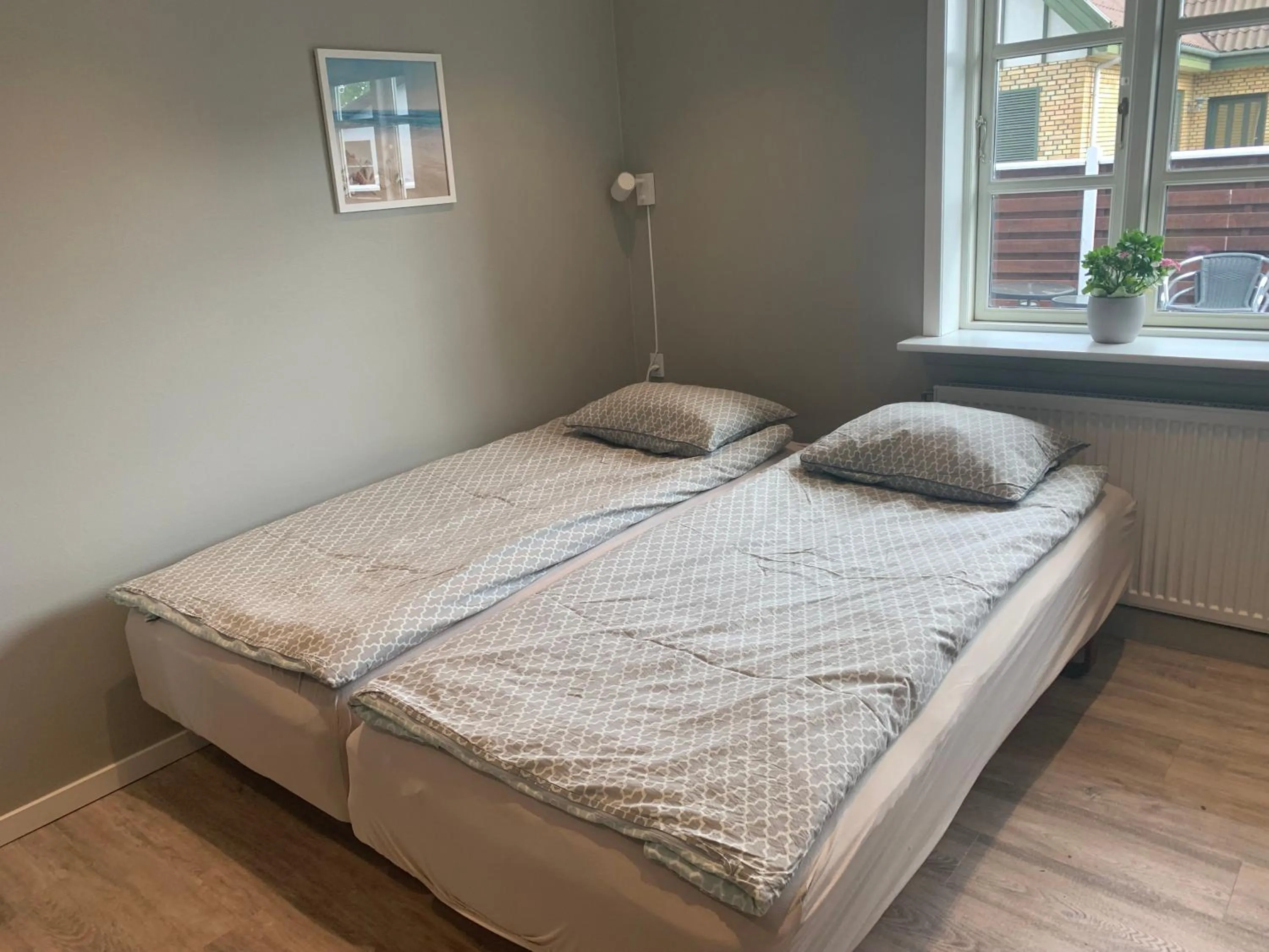 Bed in Jerup Bed & Breakfast