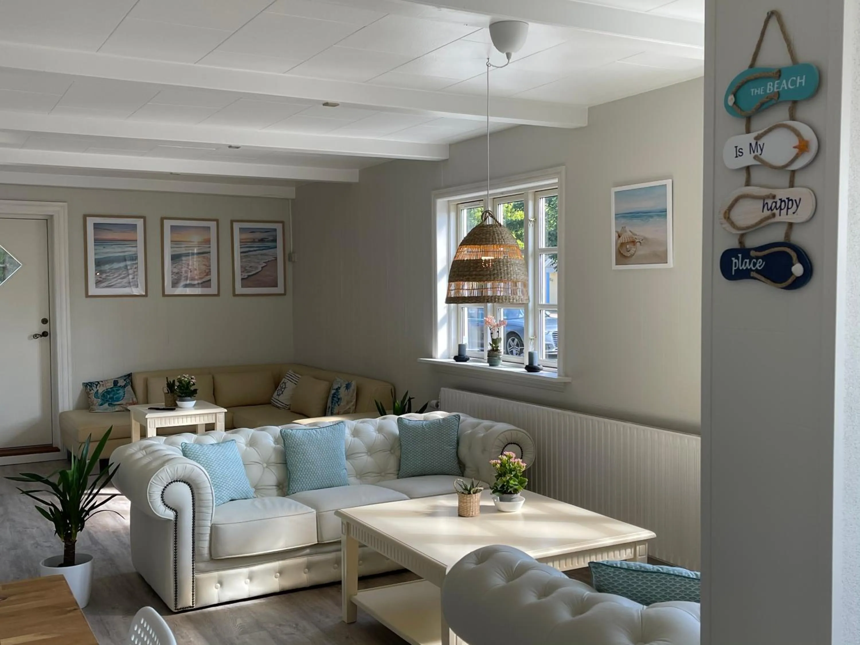 Living room in Jerup Bed & Breakfast