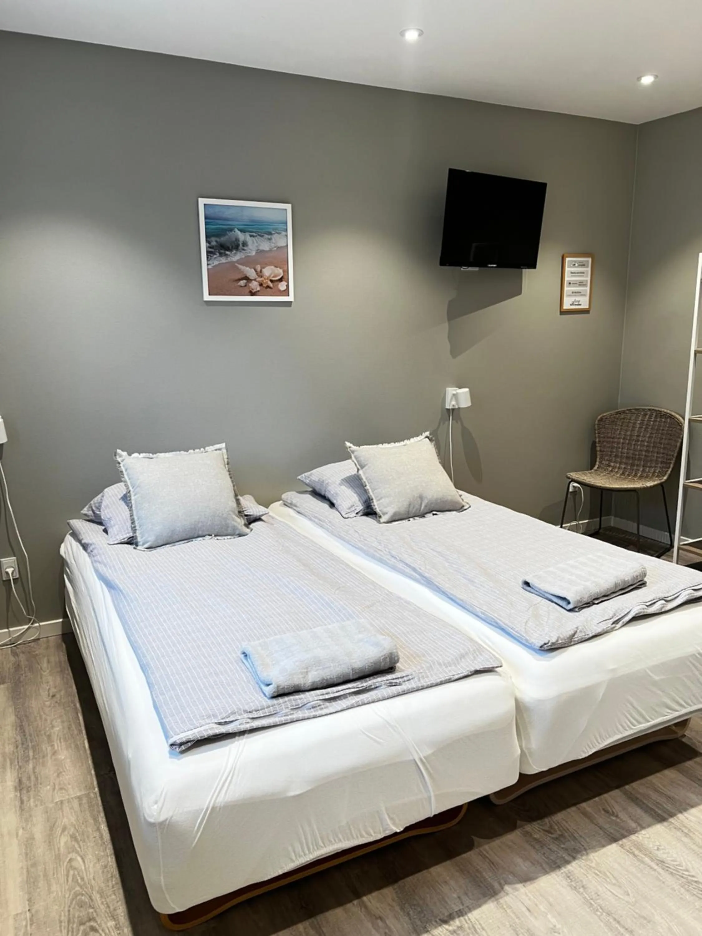 Bed in Jerup Bed & Breakfast