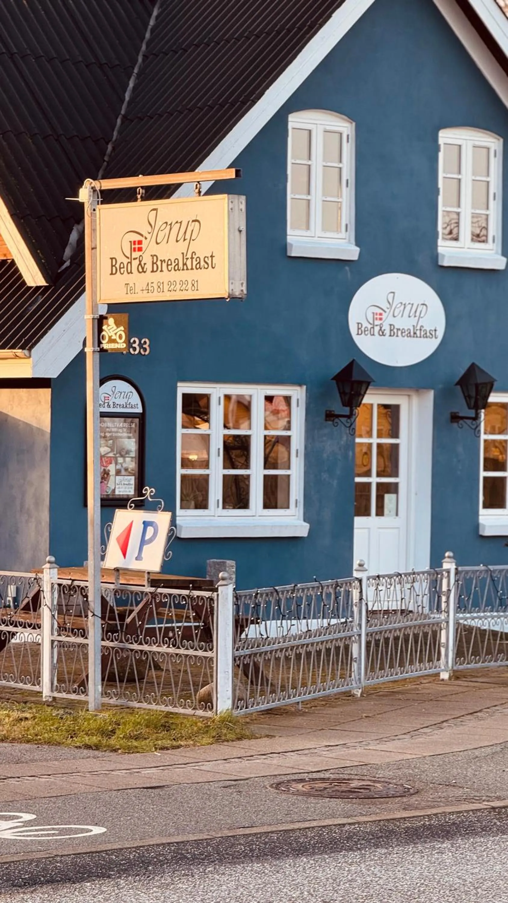 Property building in Jerup Bed & Breakfast