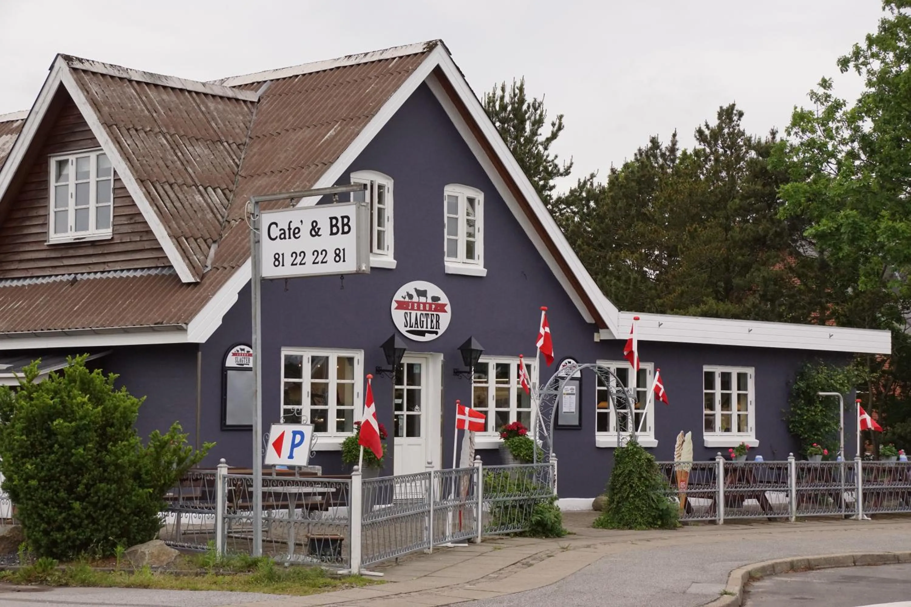 Property building in Jerup Bed & Breakfast