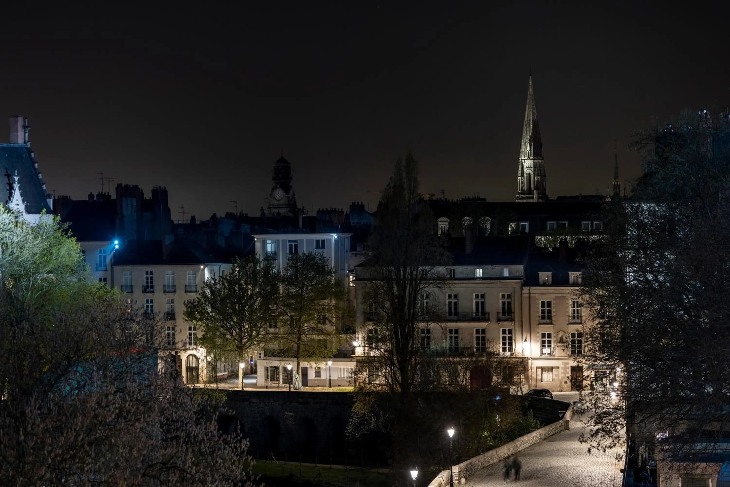 View (from property/room) in LHotel - face au château - boutique hôtel et séminaires