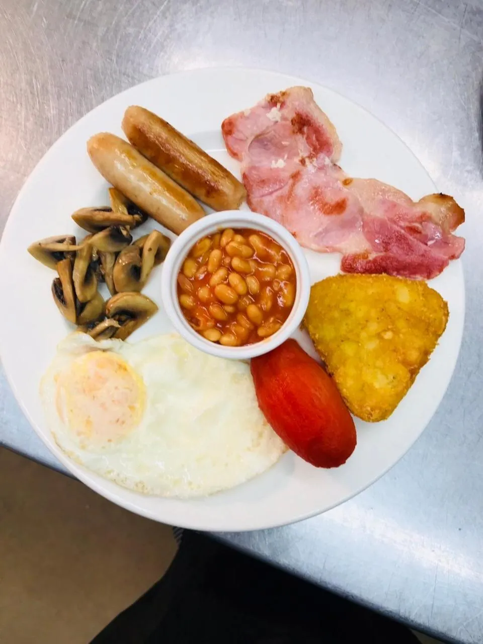 English/Irish breakfast in Hotel Hudson