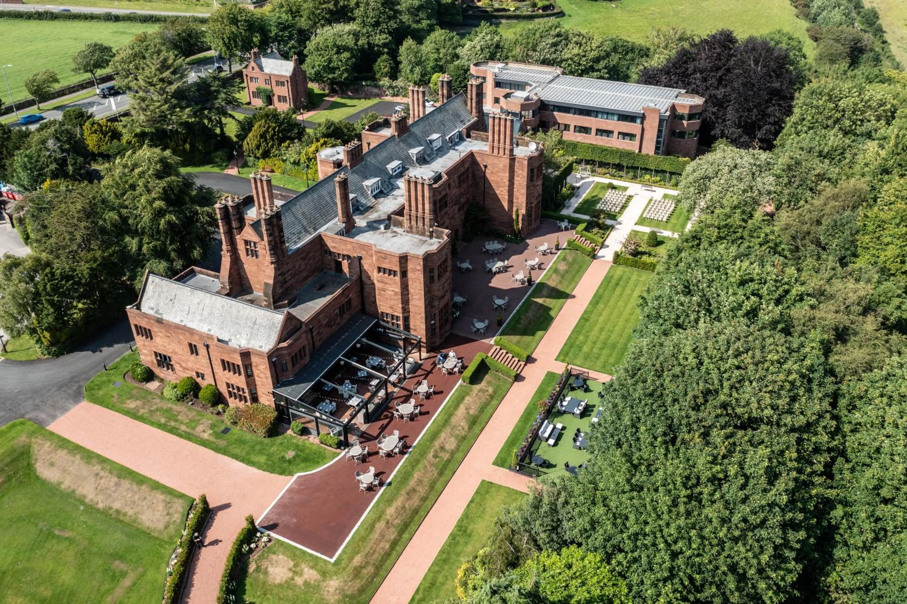Property building in Abbey House Hotel
