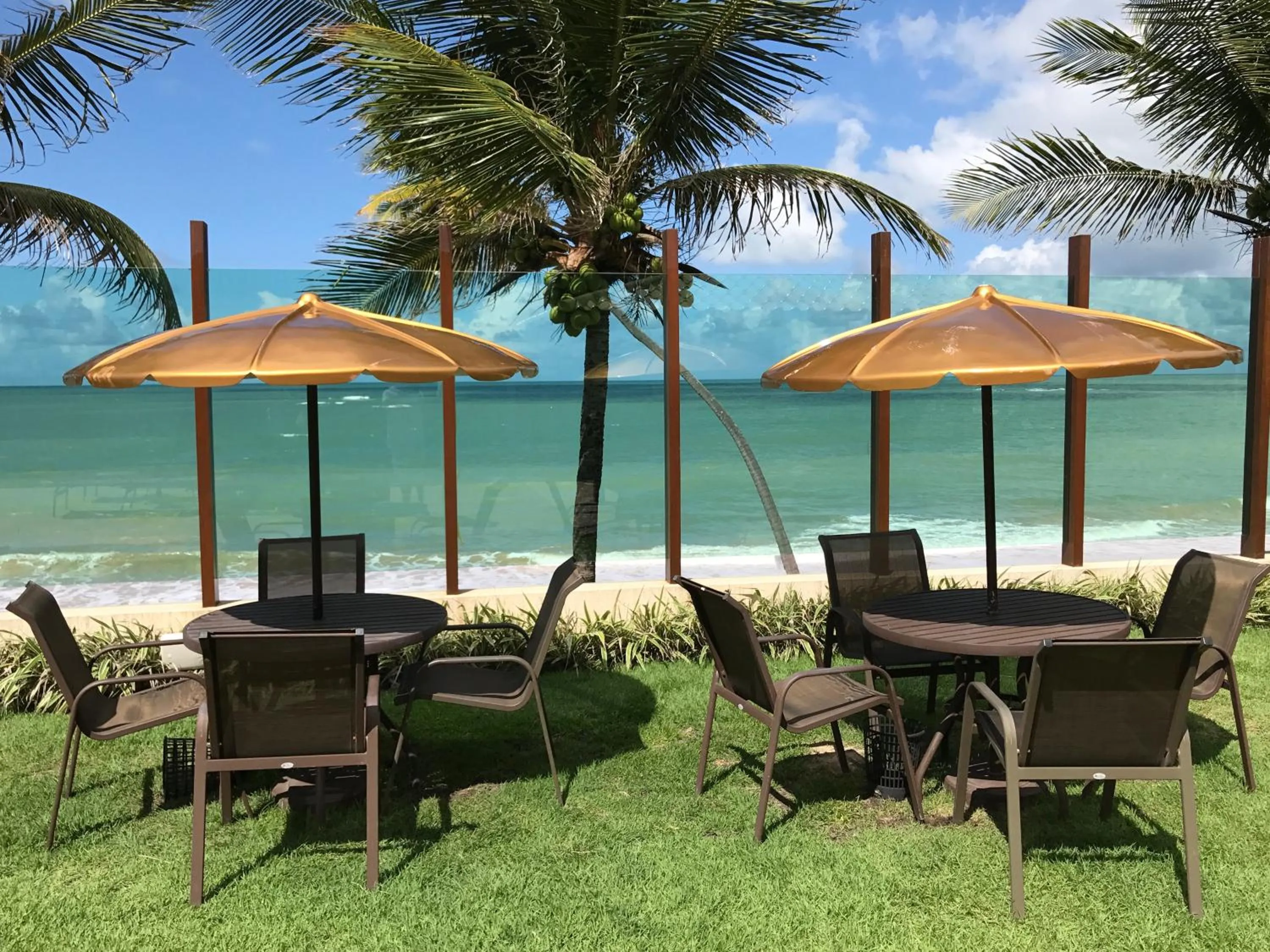 Patio in Luxor Tabatinga Beira Mar