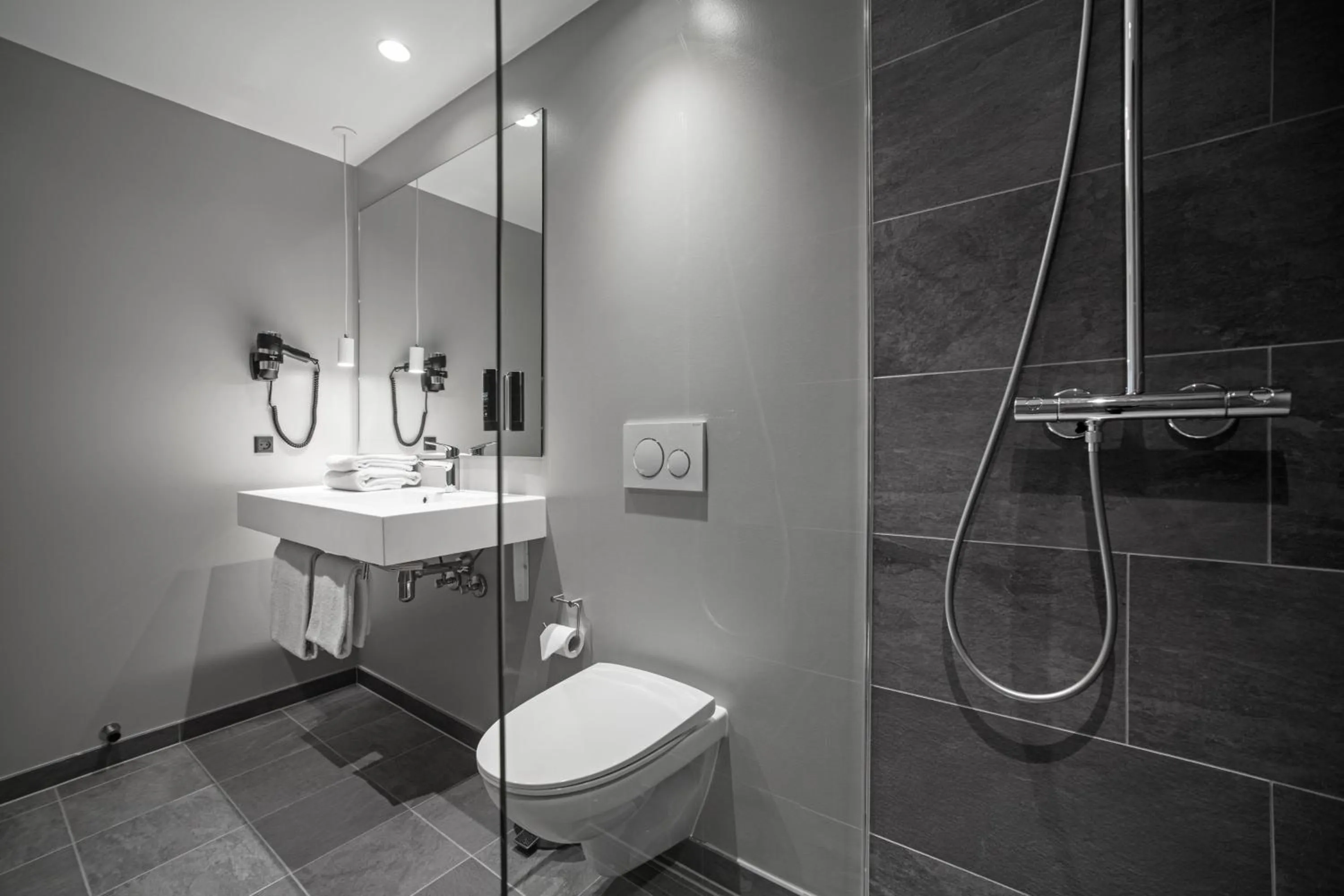 Bathroom in Four Points Flex by Sheraton Koge