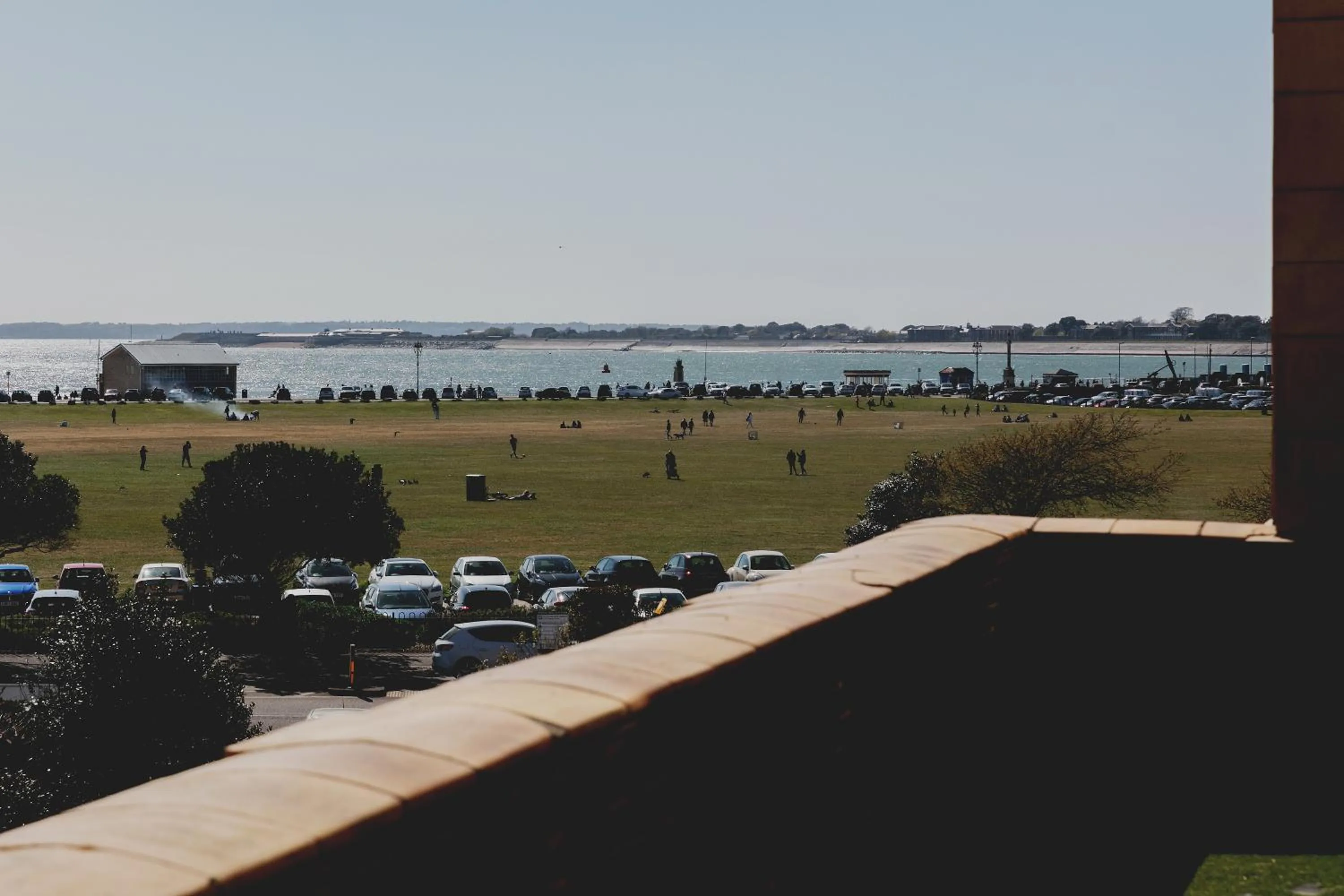 Balcony/Terrace in The Queens Hotel
