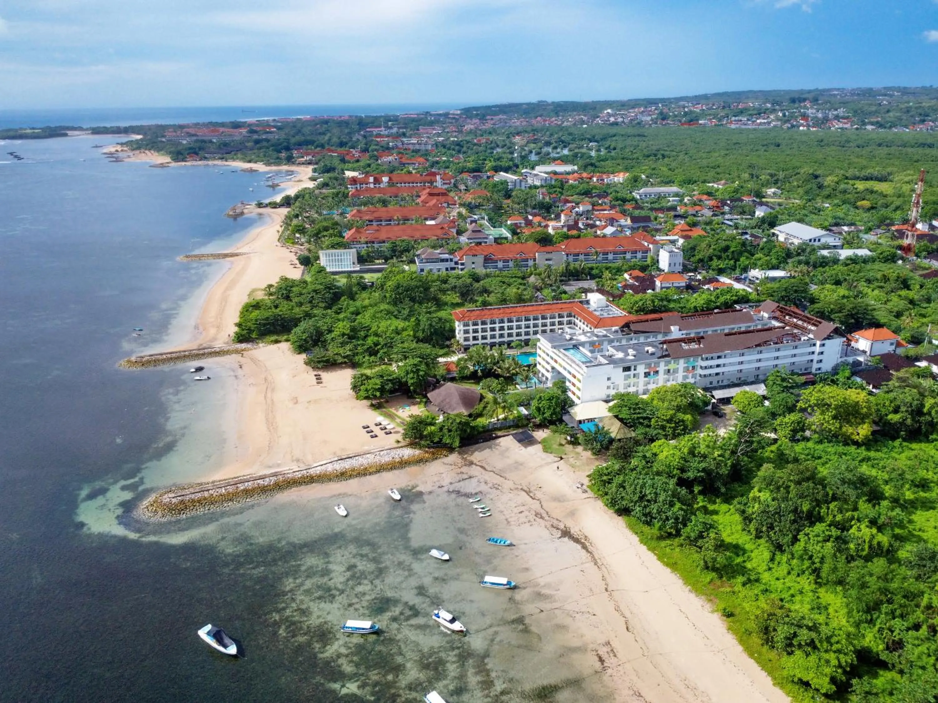 Bird's eye view in Tijili Hotel Benoa