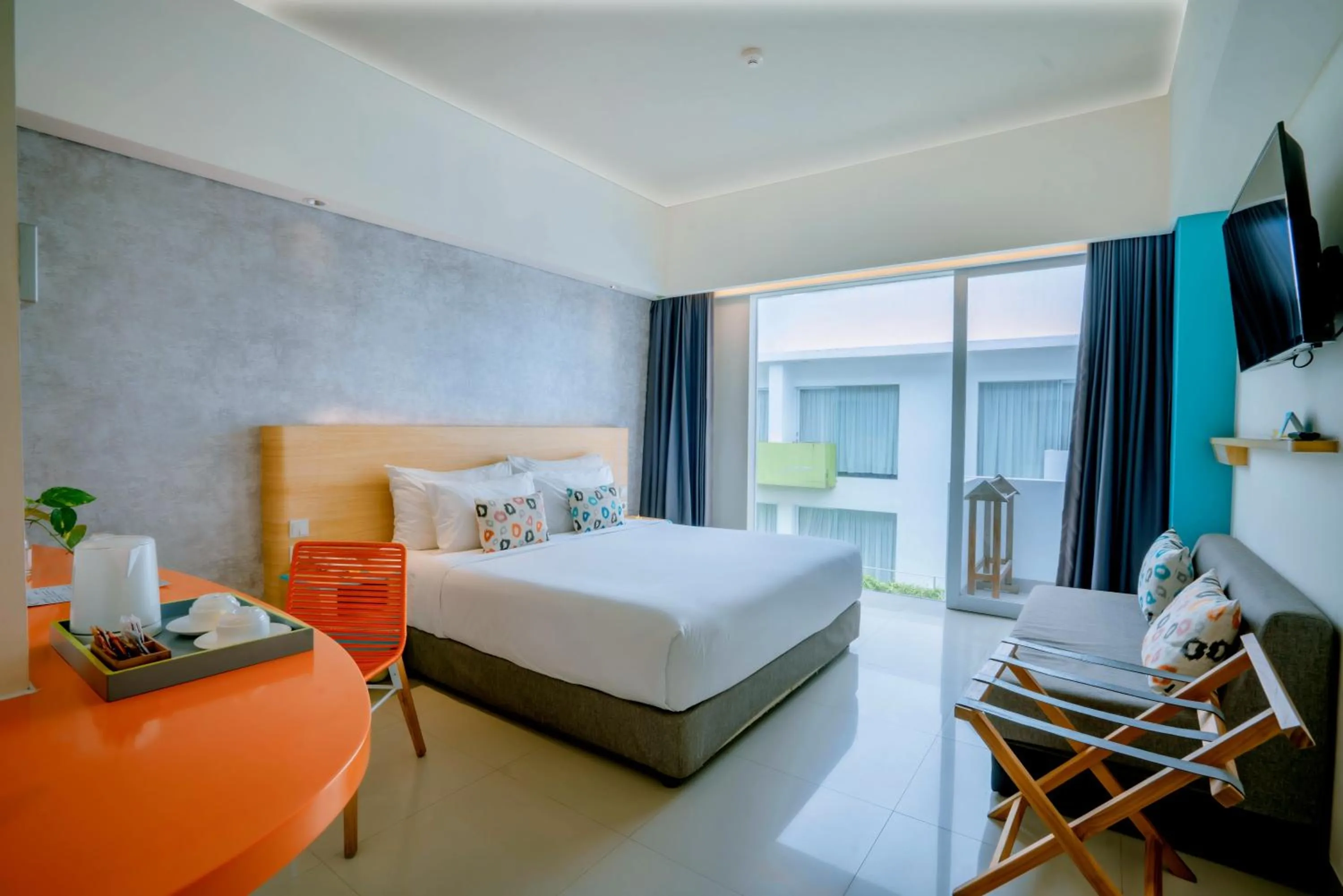 Bed in Tijili Hotel Benoa