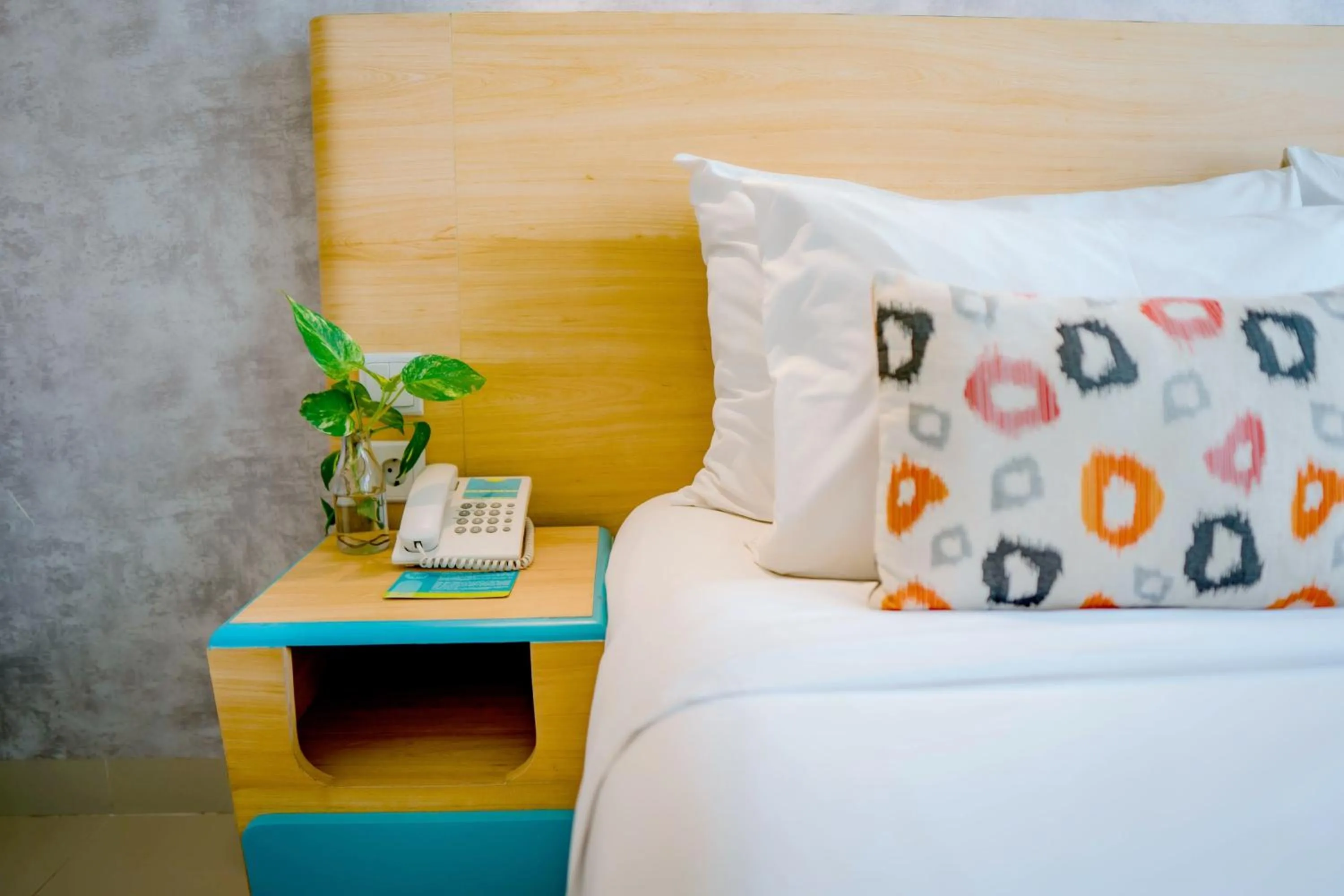 Bed in Tijili Hotel Benoa