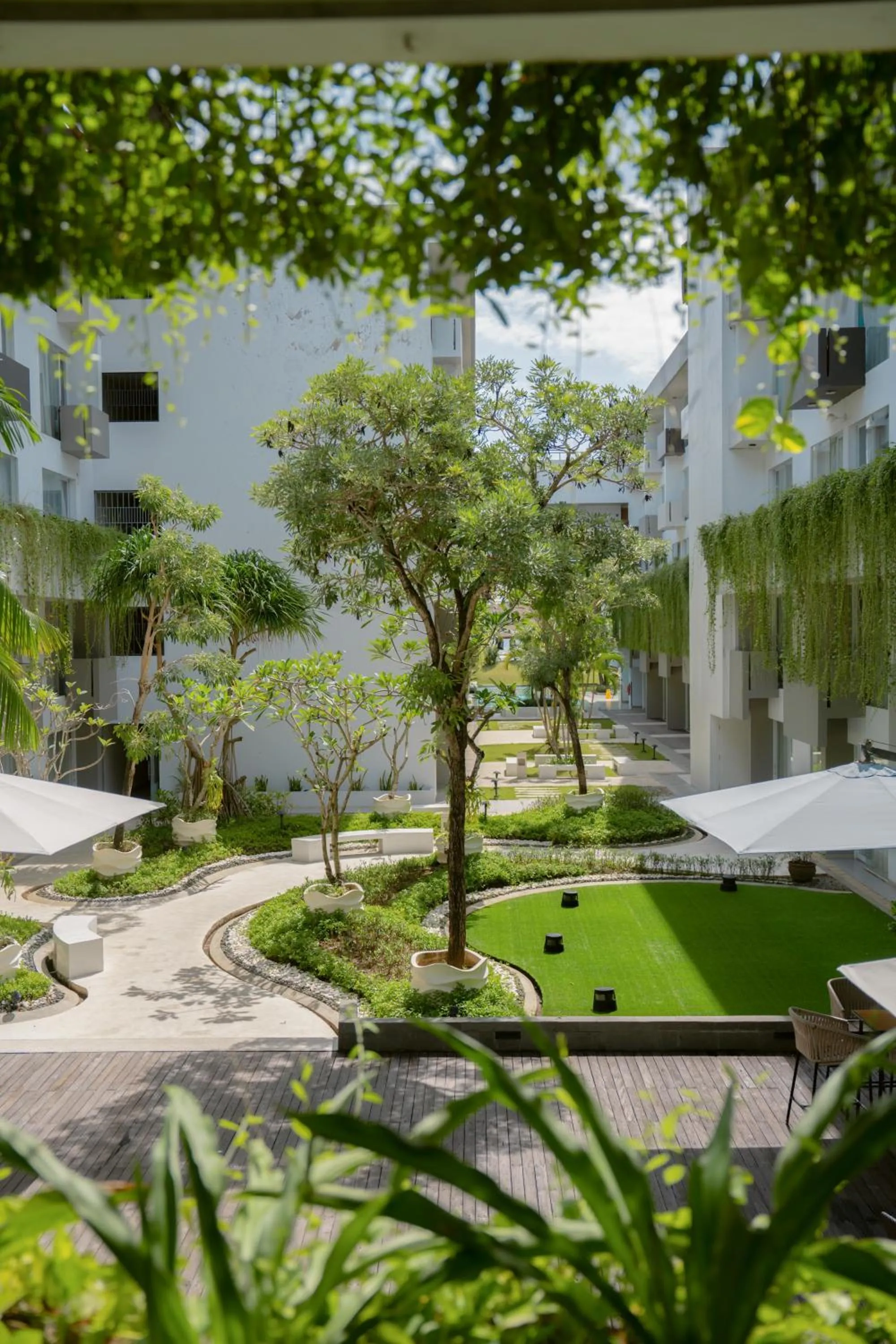 Garden in Tijili Hotel Benoa