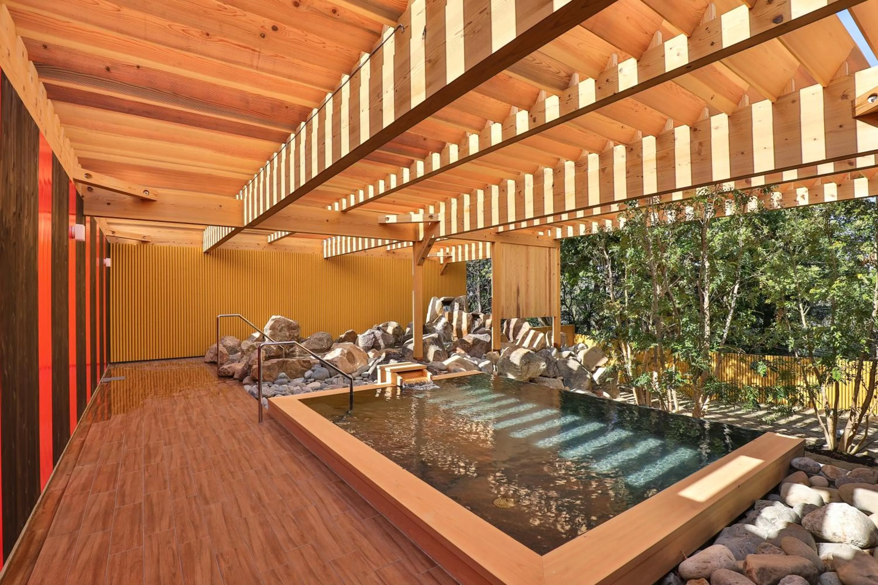 Hot Spring Bath in Grampus Sea