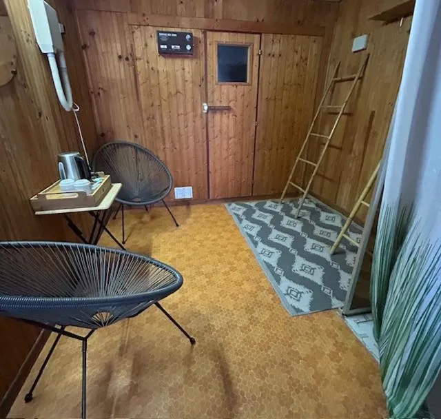 Sauna in Logis Hôtel restaurant Horizon 117