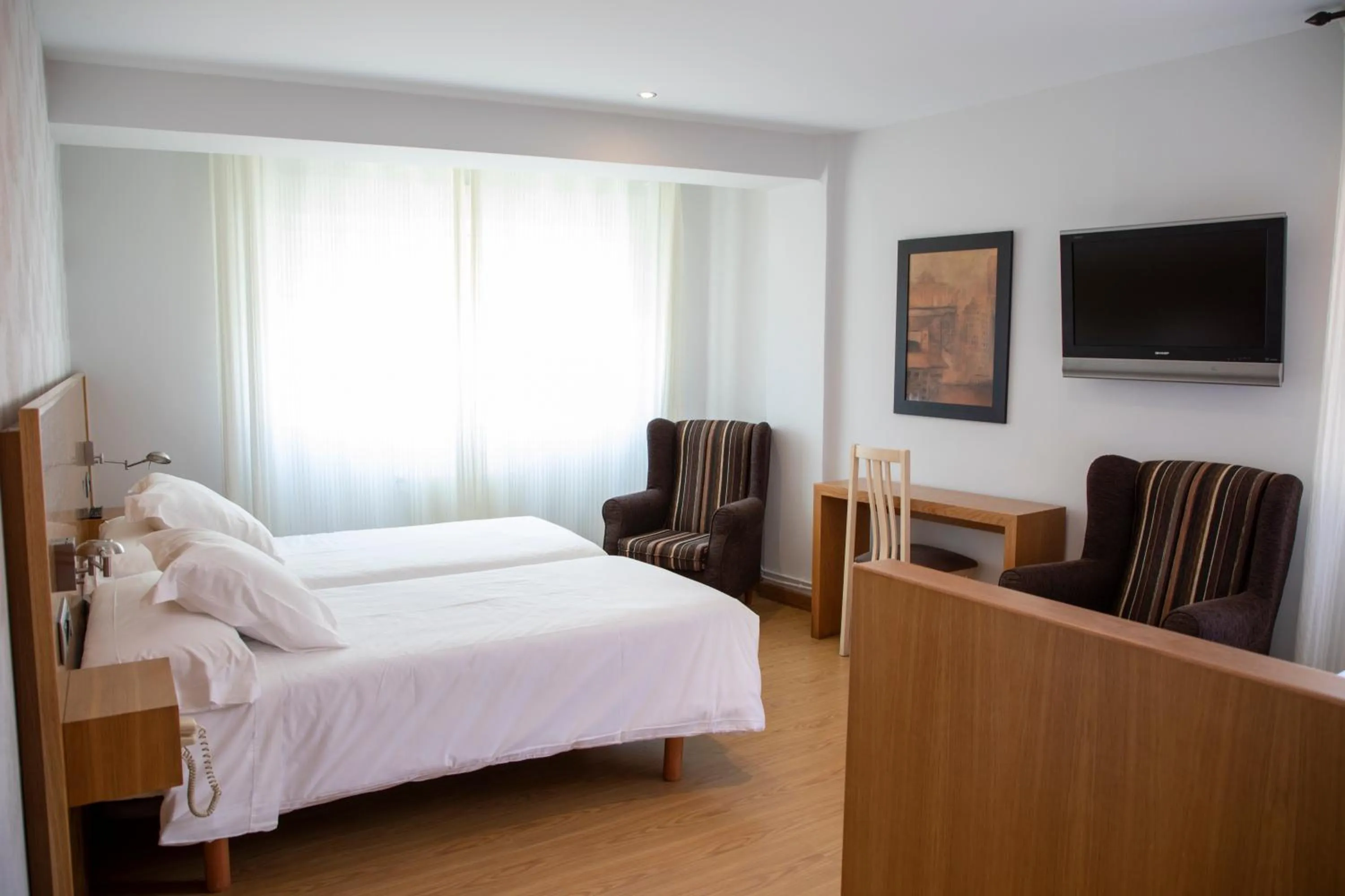 TV and multimedia, Bed in Hotel Casa Román