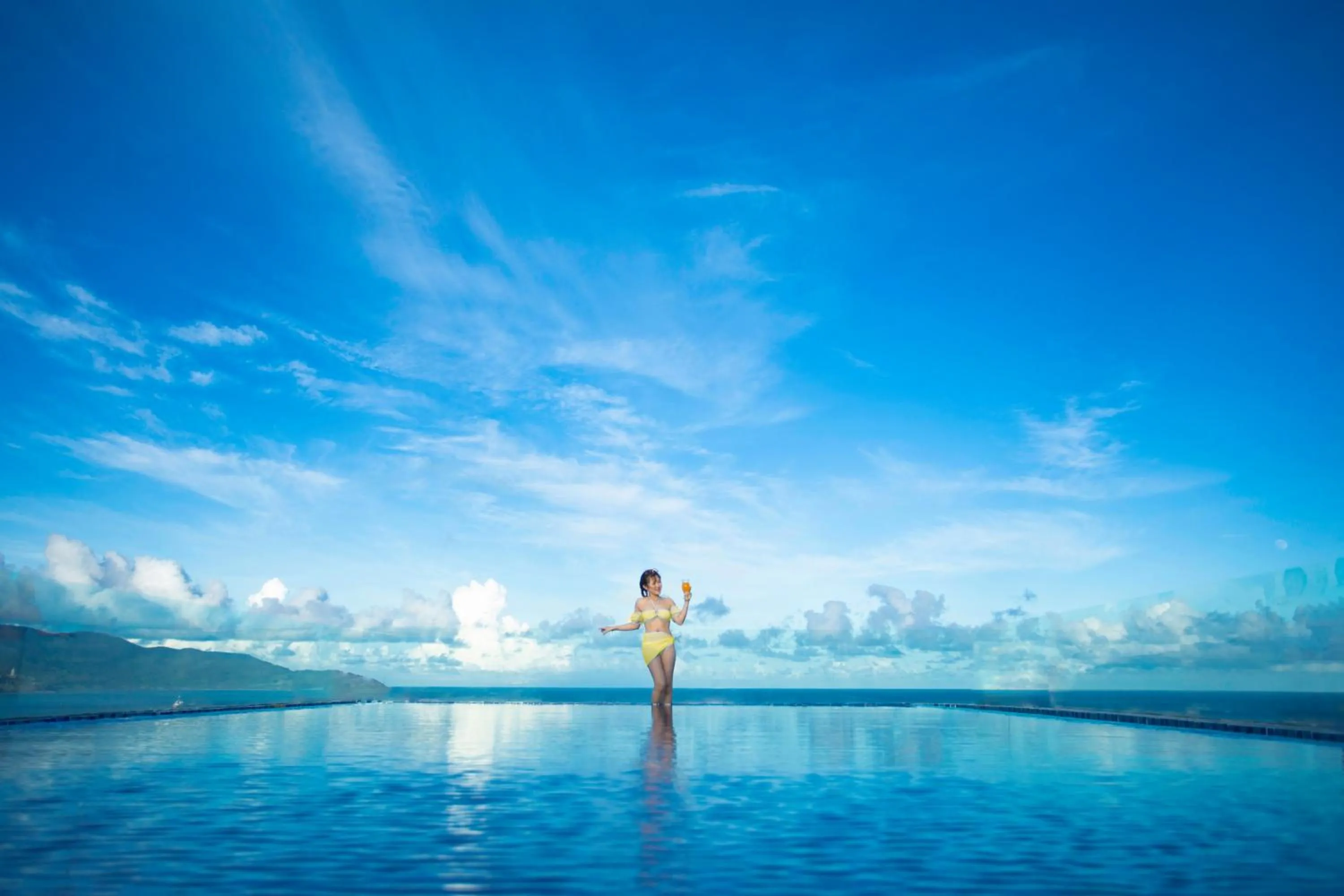 Swimming pool in ANFADA Hotel Danang