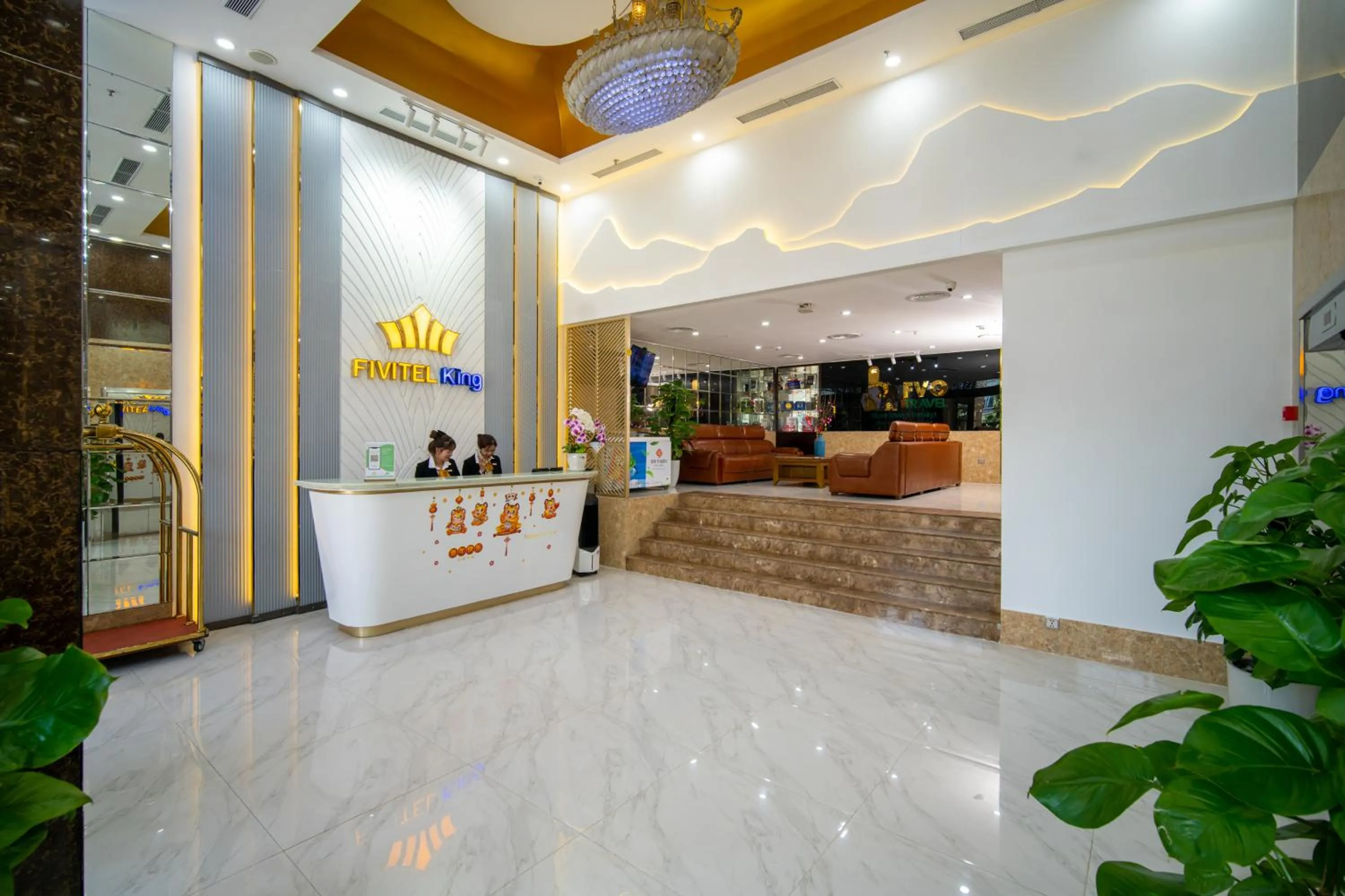 Lobby or reception in ANFADA Hotel Danang
