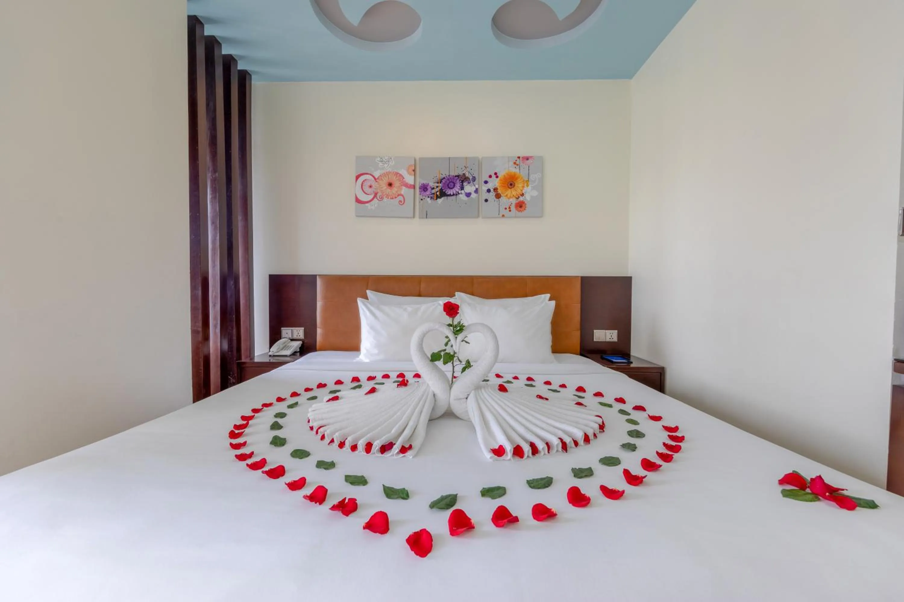 Bed in ANFADA Hotel Danang