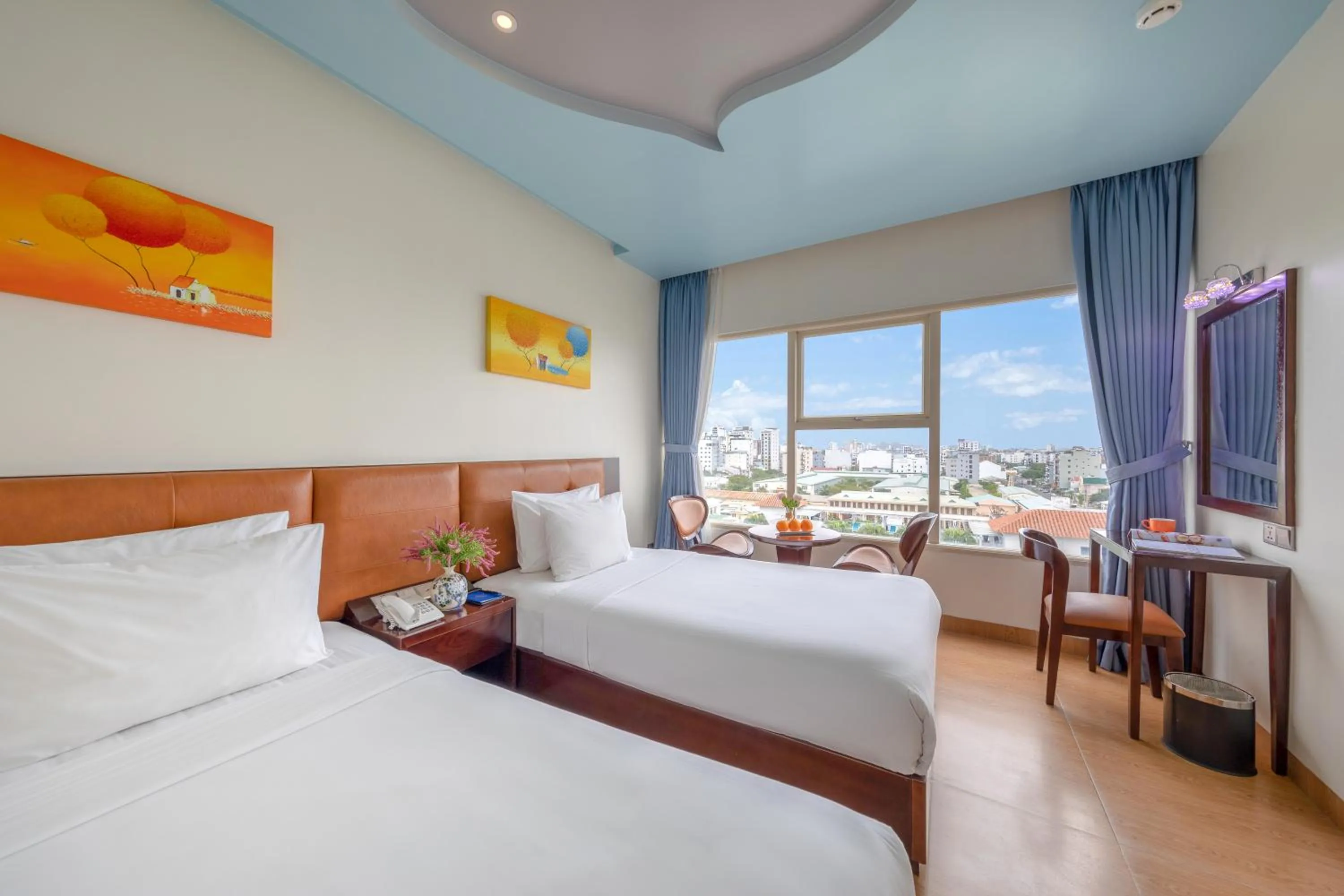 Bed in ANFADA Hotel Danang