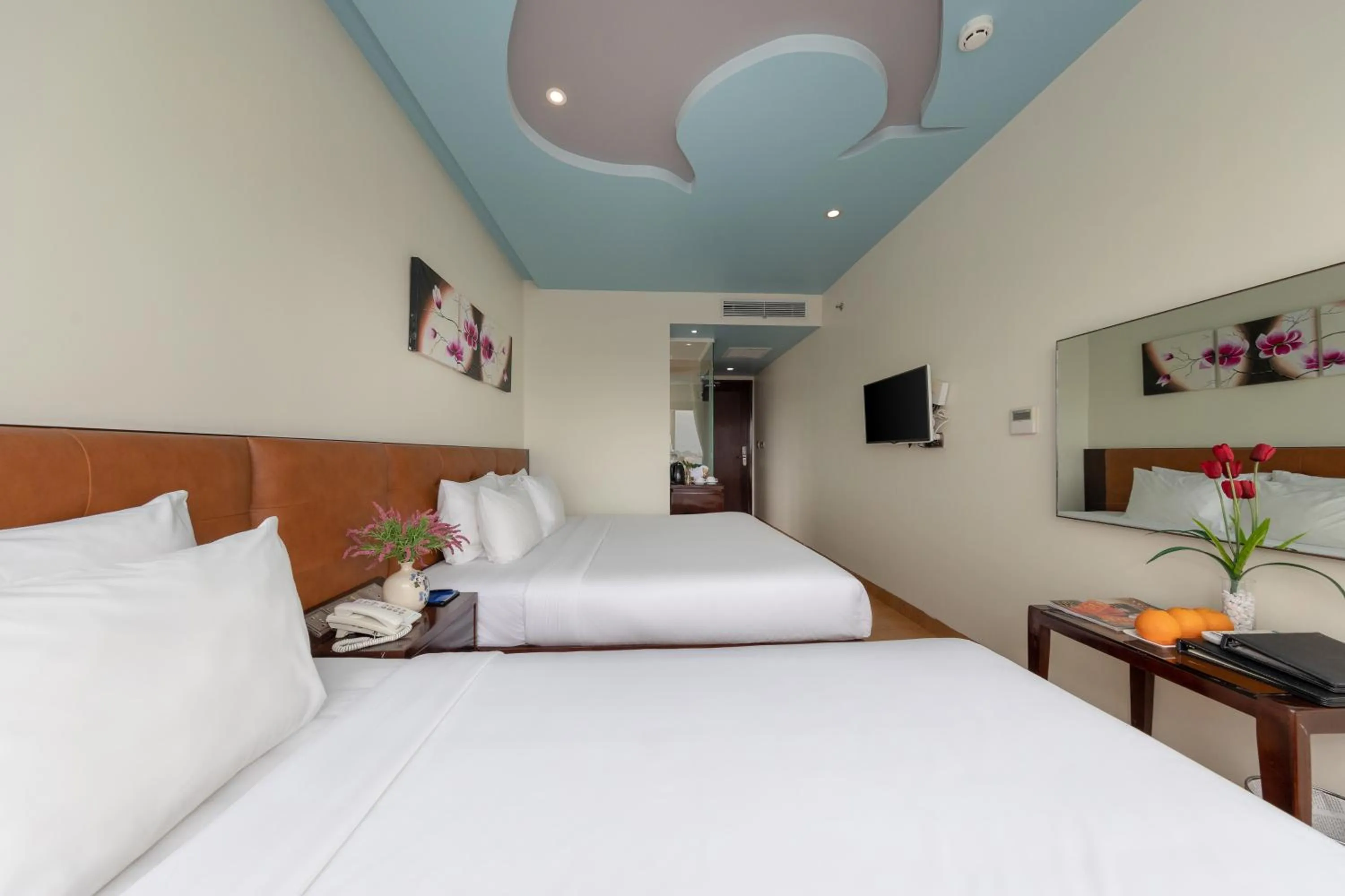 Bed in ANFADA Hotel Danang