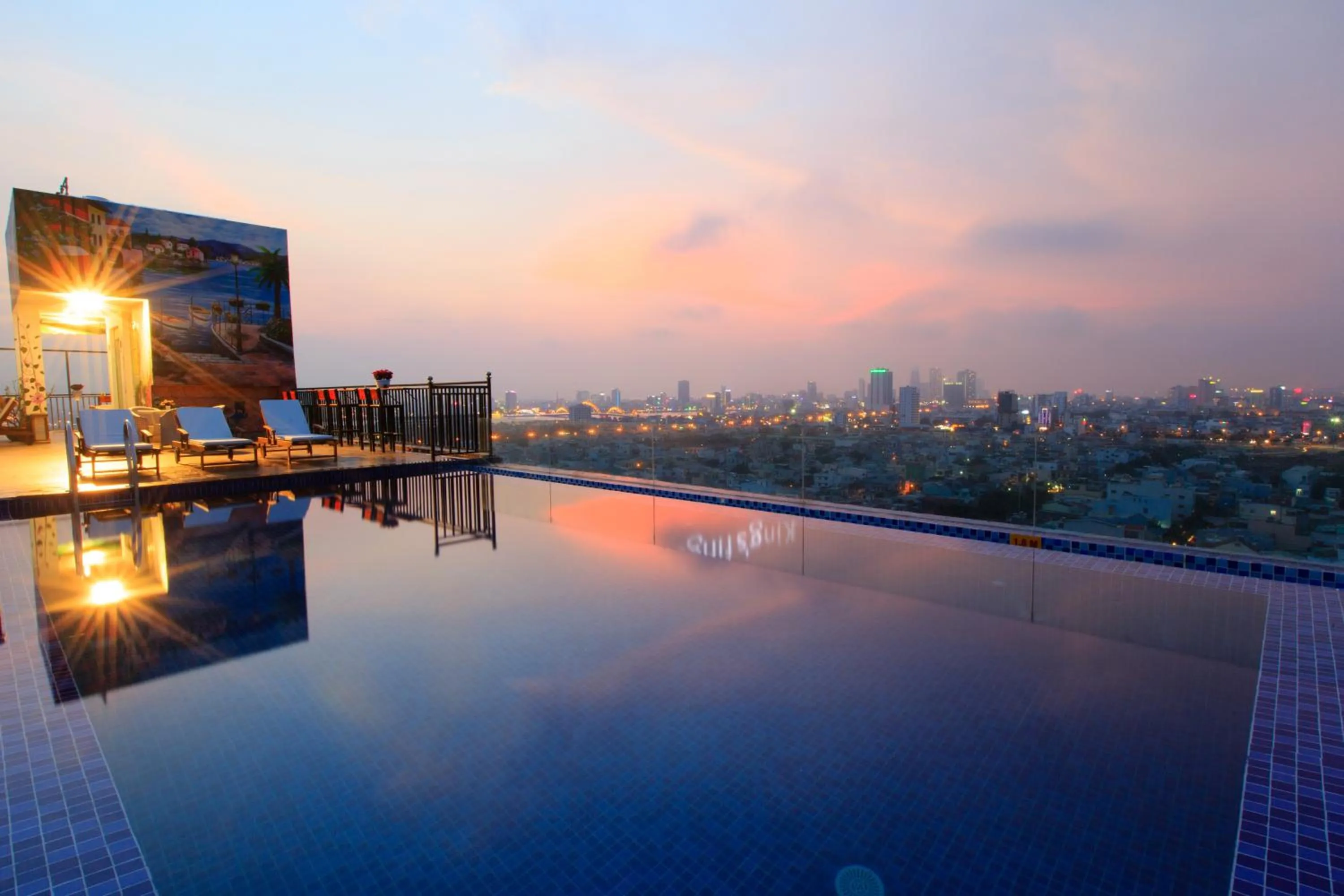 Swimming pool in ANFADA Hotel Danang