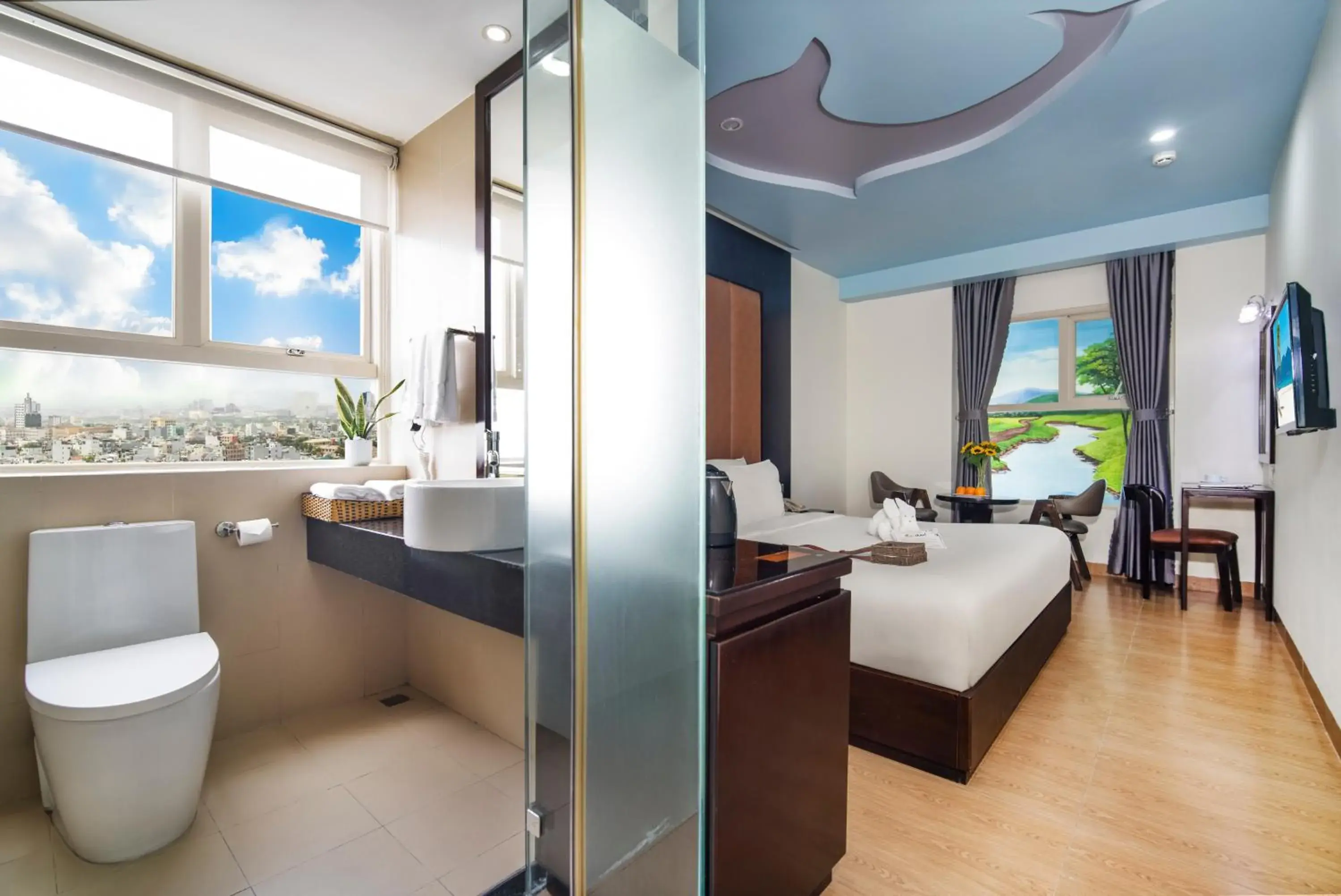 Superior King Room with Window in ANFADA Hotel Danang Superior King Room with Window in ANFADA Hotel Danang