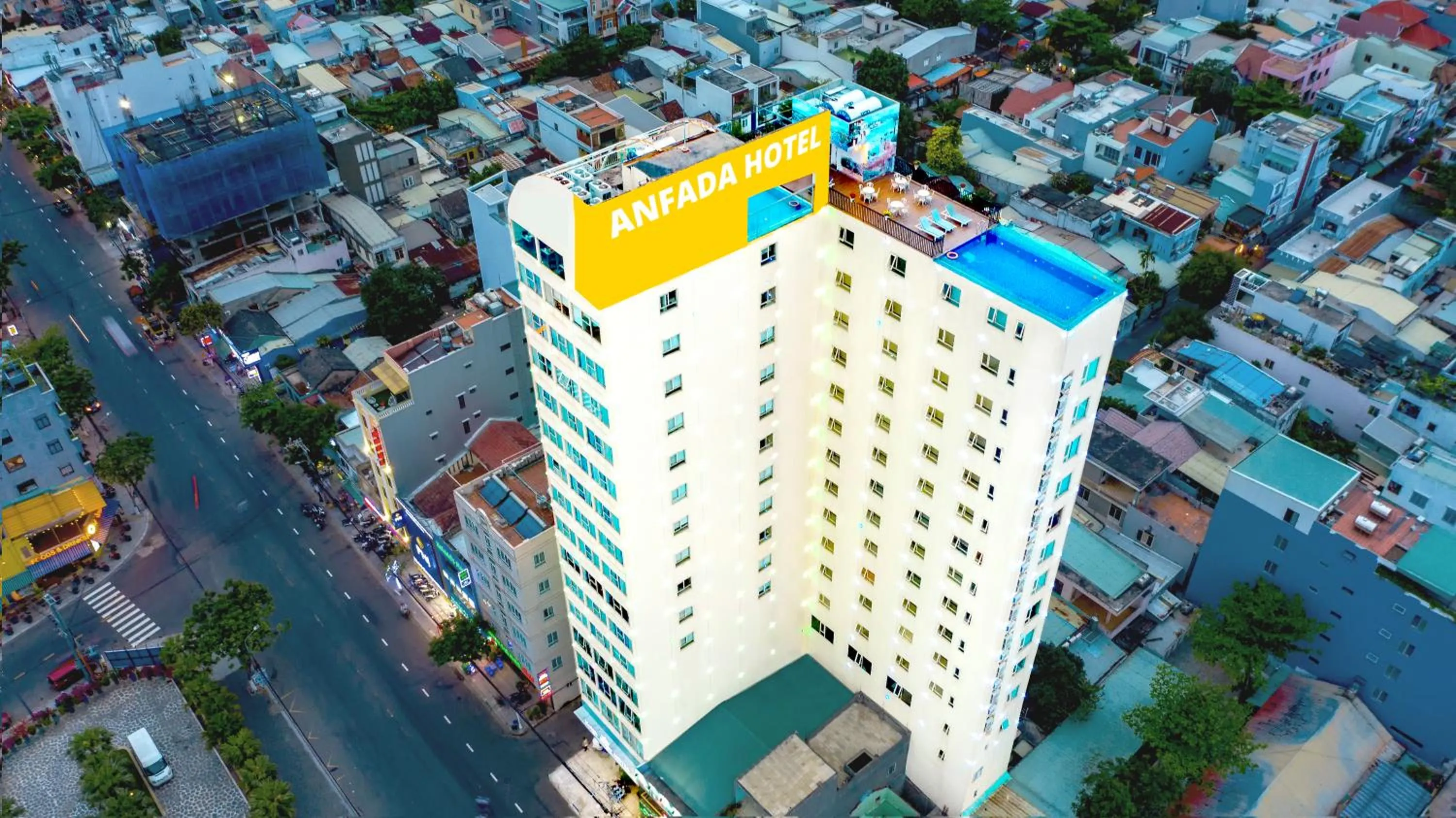 Property building in ANFADA Hotel Danang