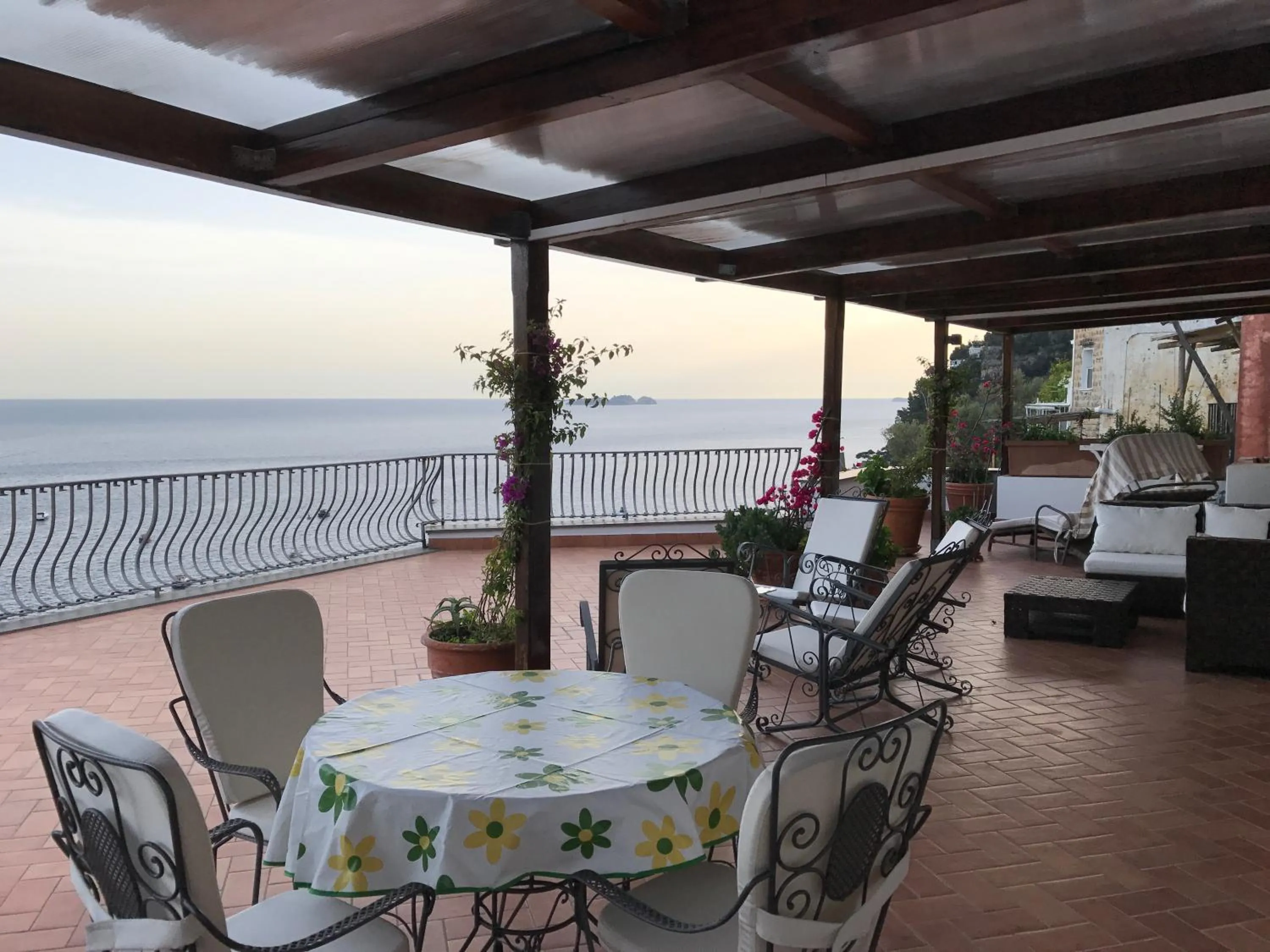 Balcony/Terrace in Suite Antimo - Casa Scibetta
