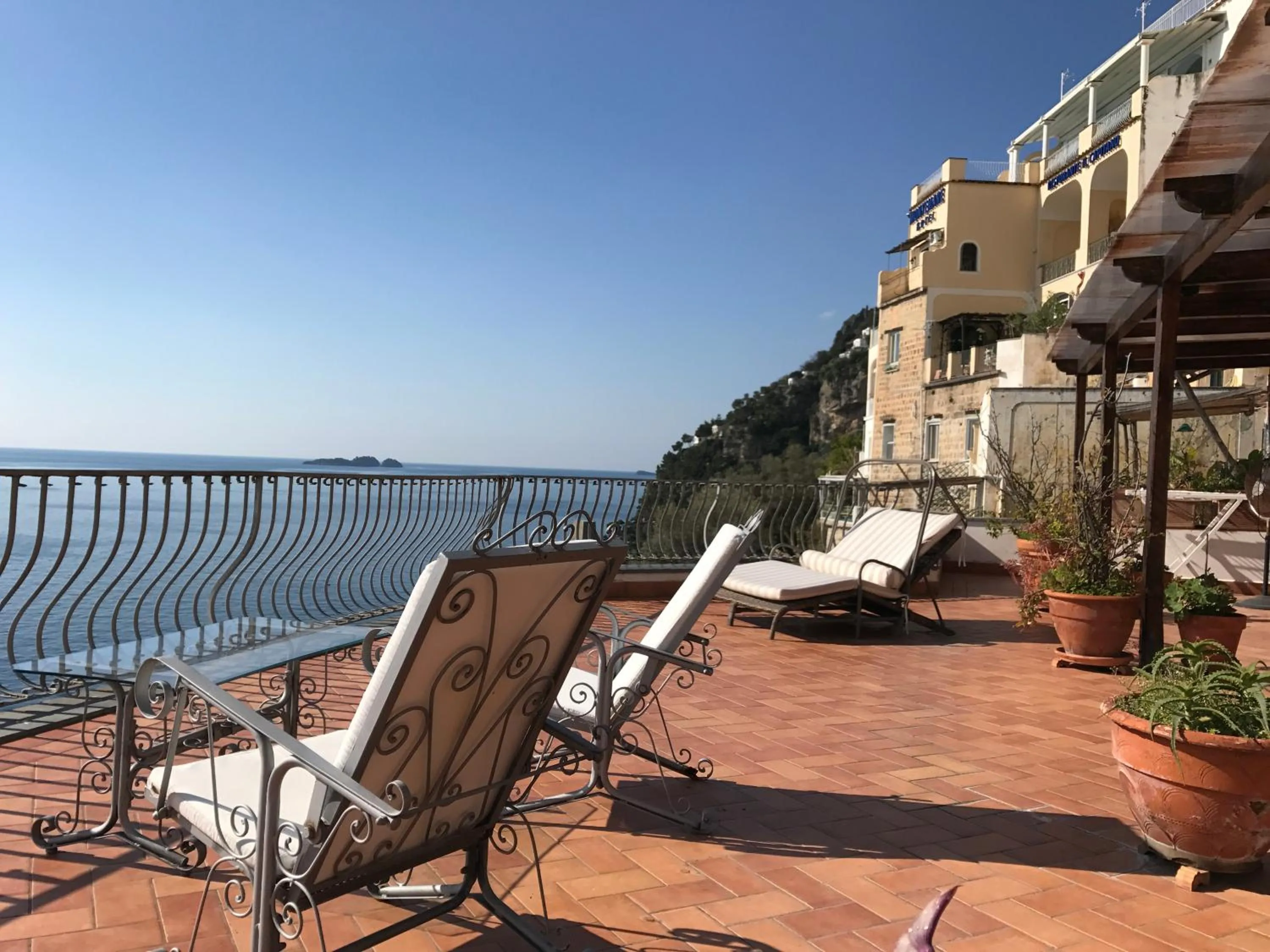 Balcony/Terrace in Suite Antimo - Casa Scibetta