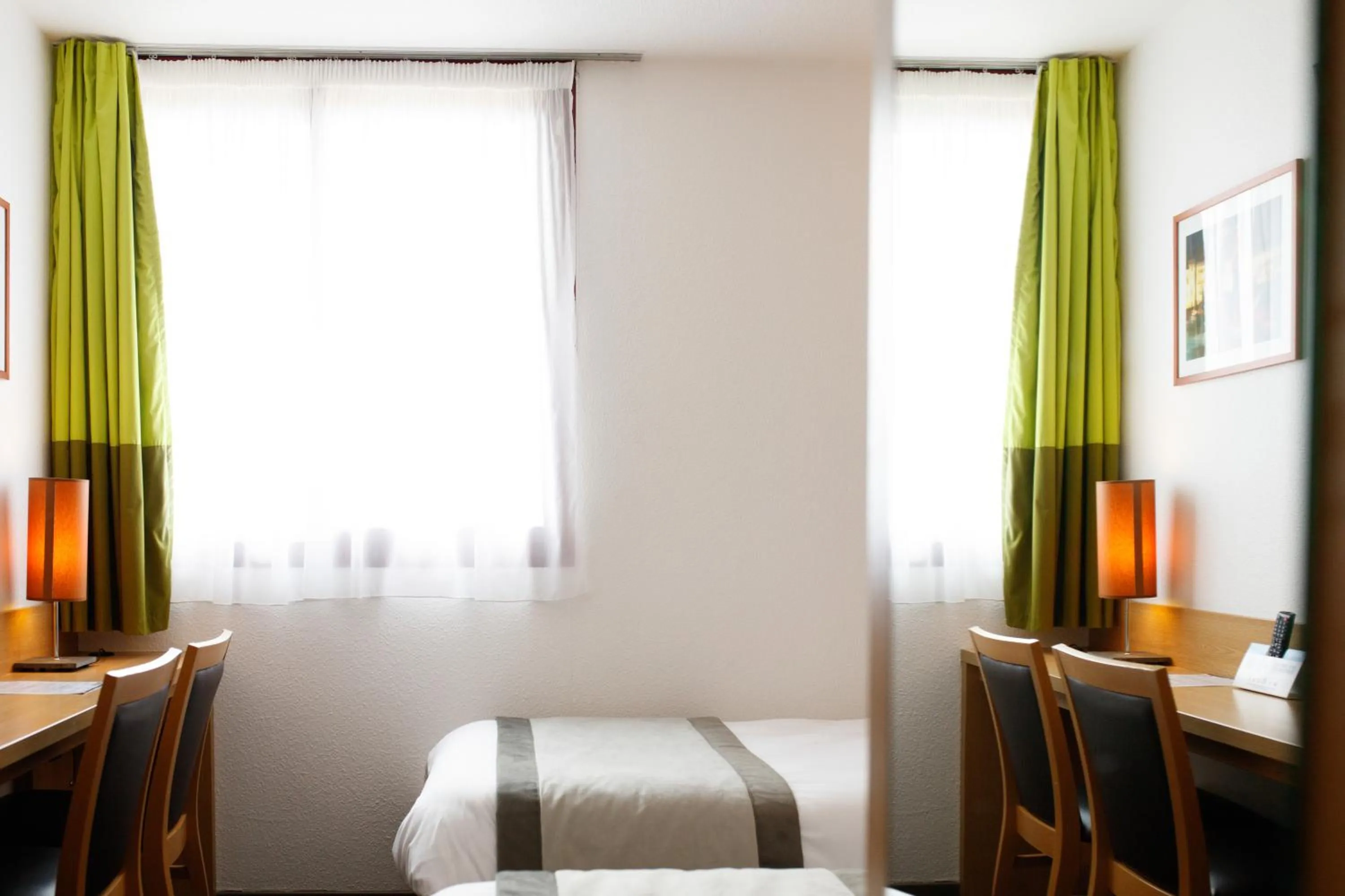 Bedroom, Bed in Logis Hôtel Restaurant Solenca