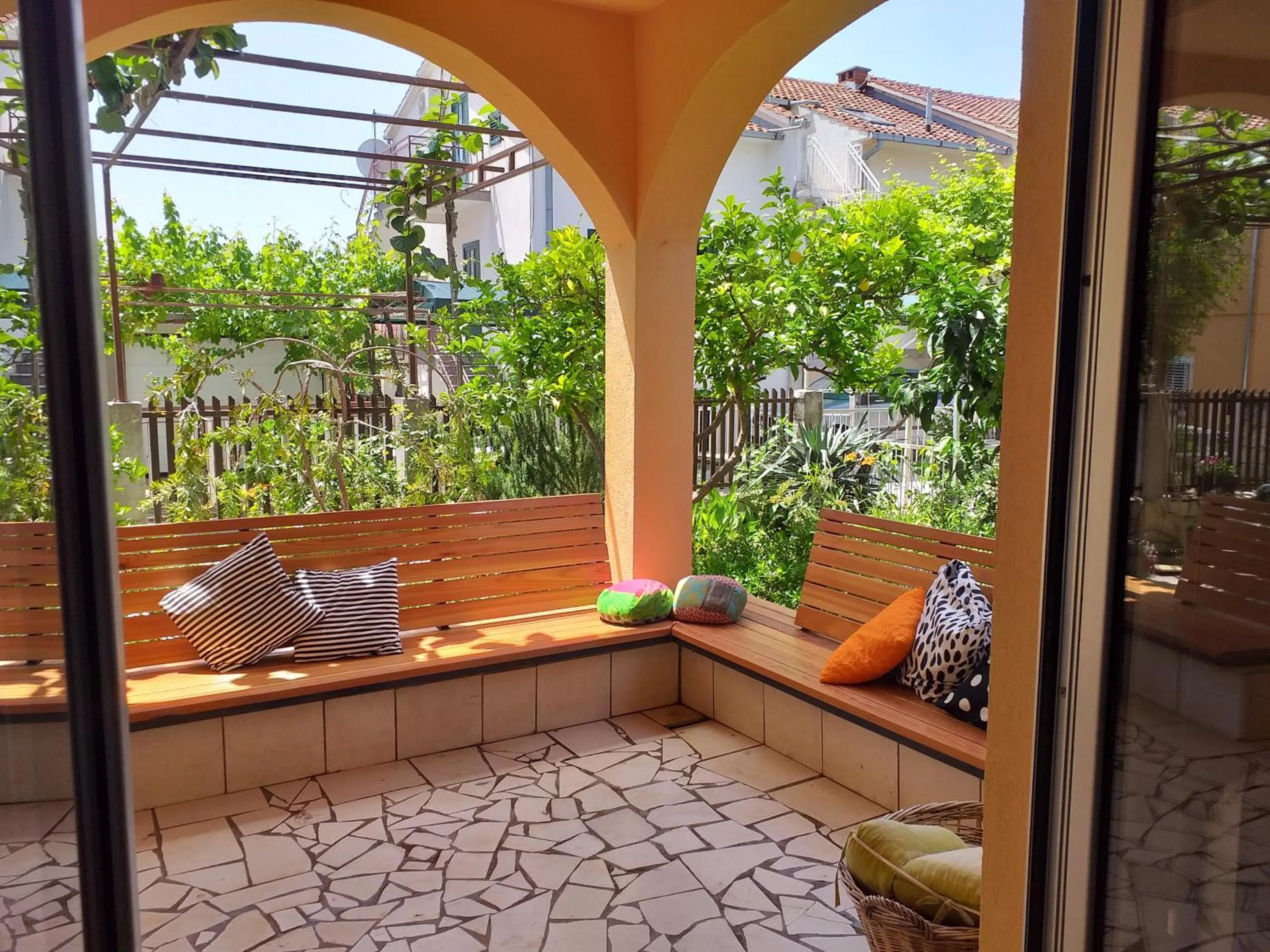 Patio in Apartment Kuca Merdzo
